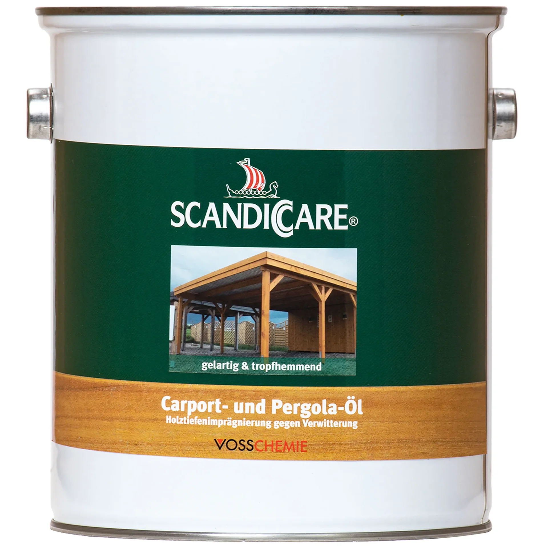 "Huile protection bois extérieur 3 litres, huile pour carport, huile pour pergola, protection UV bois image"