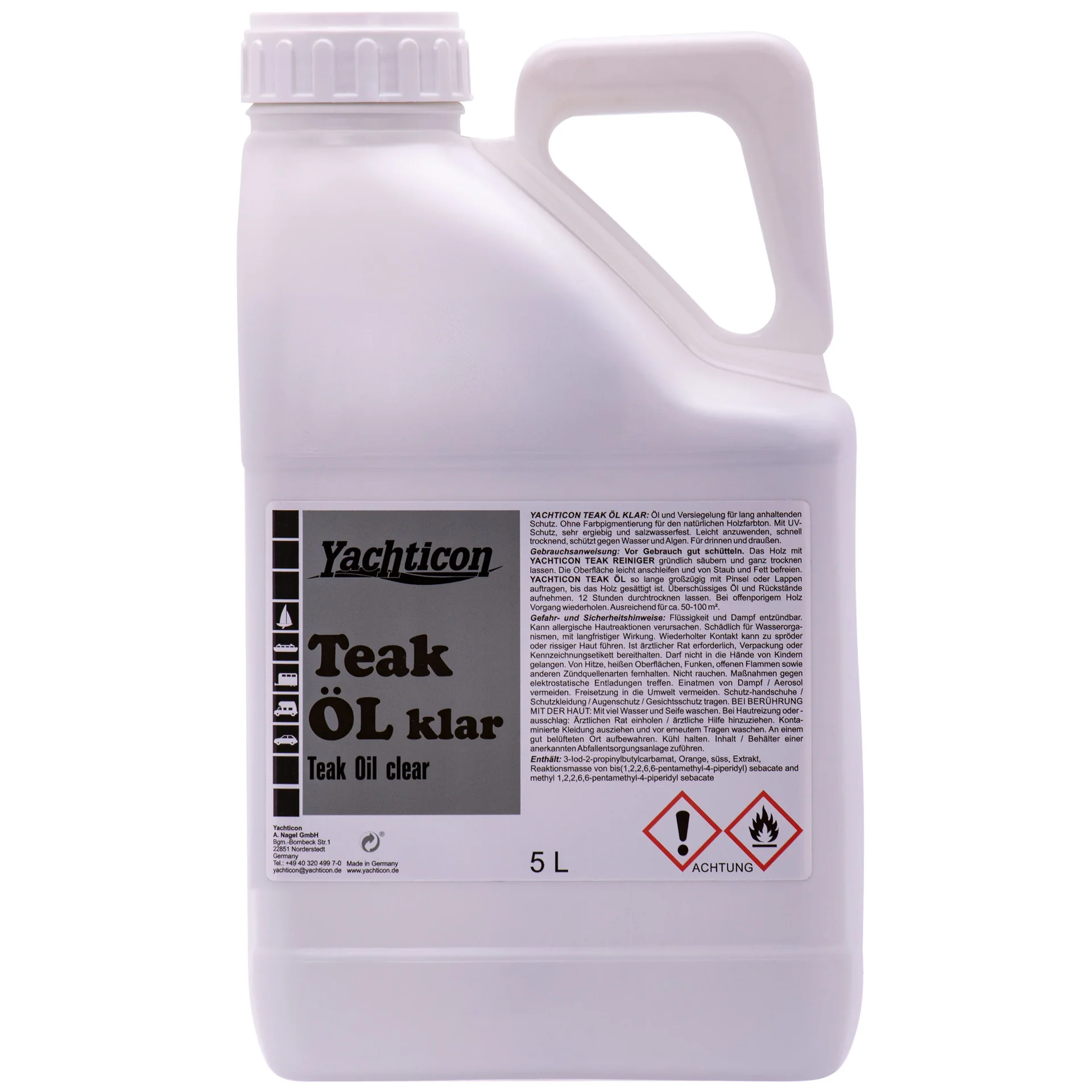 "Huile de teck 5 Liter, Huile teck, Traitement teck, Protection teck image"