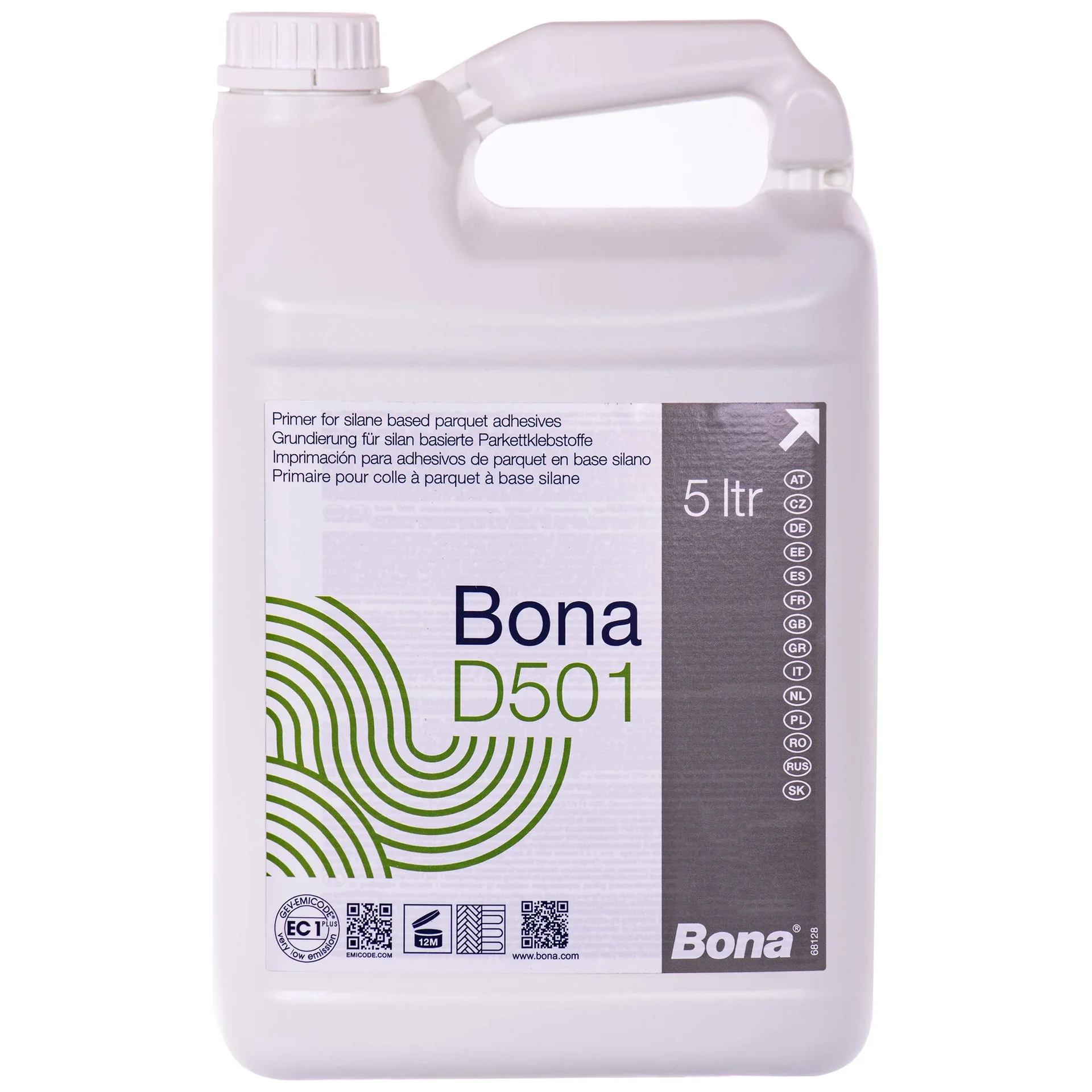 Primaire Bona D 501, Primaire anti-poussière bois, Fixateur de poussière bois 5 litres