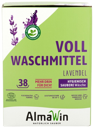"Lessive en poudre, lessive tous textiles, 2kg, 36 Waschgänge image"