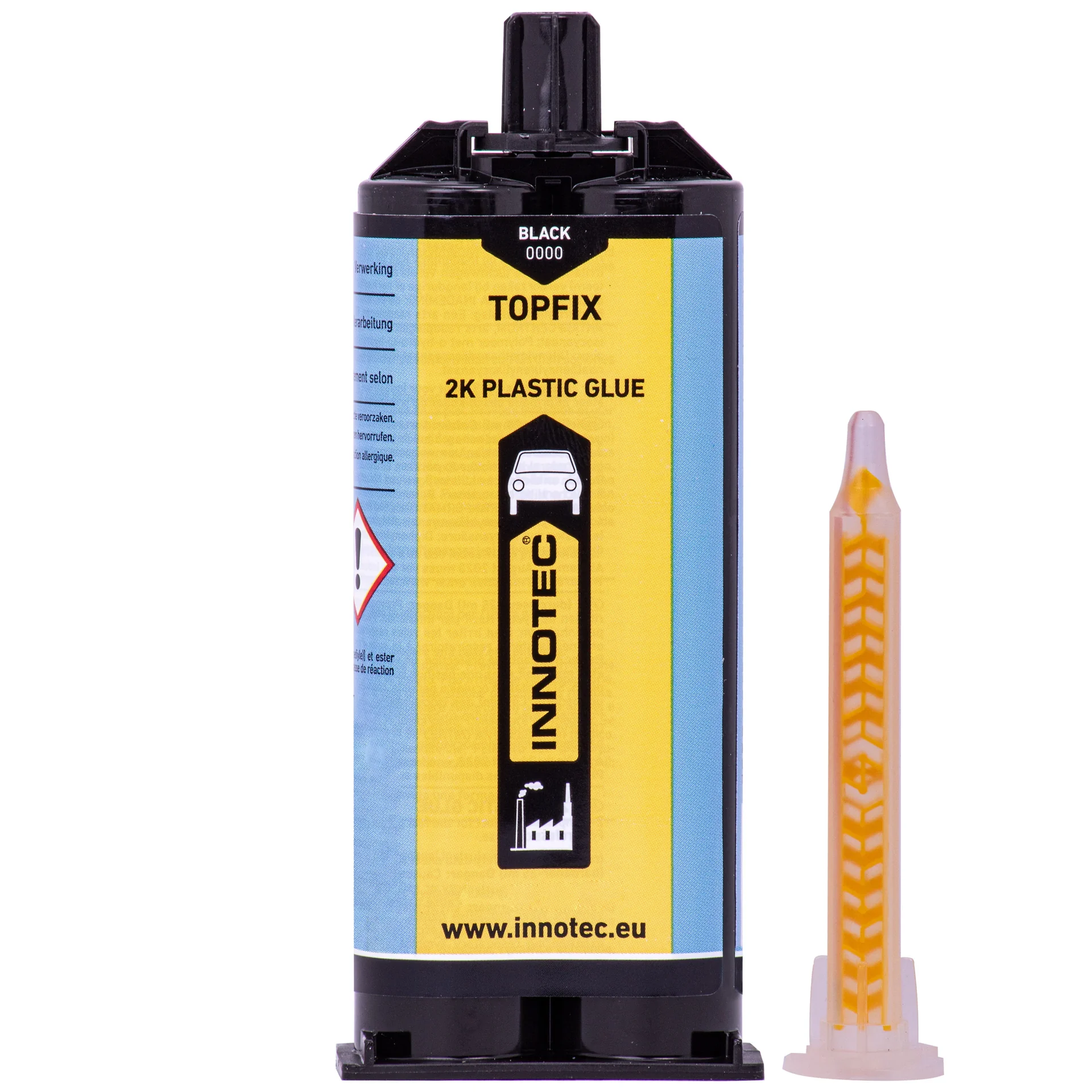 "Colle epoxy noire, colle 2K noire, 50g, colle noire forte image"