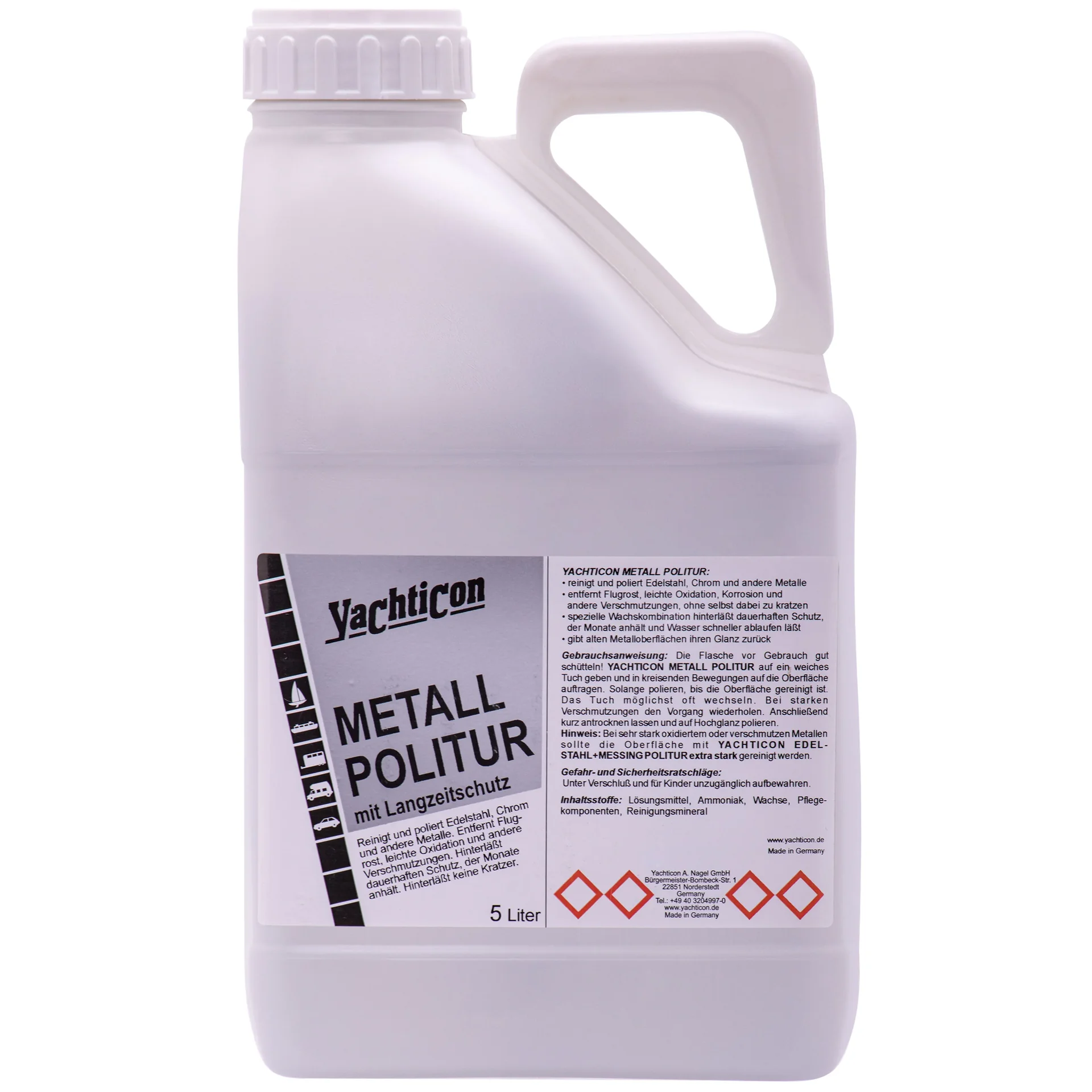 "Polish métaux 5 Liter, nettoyant, rénovateur, entretien métaux image"