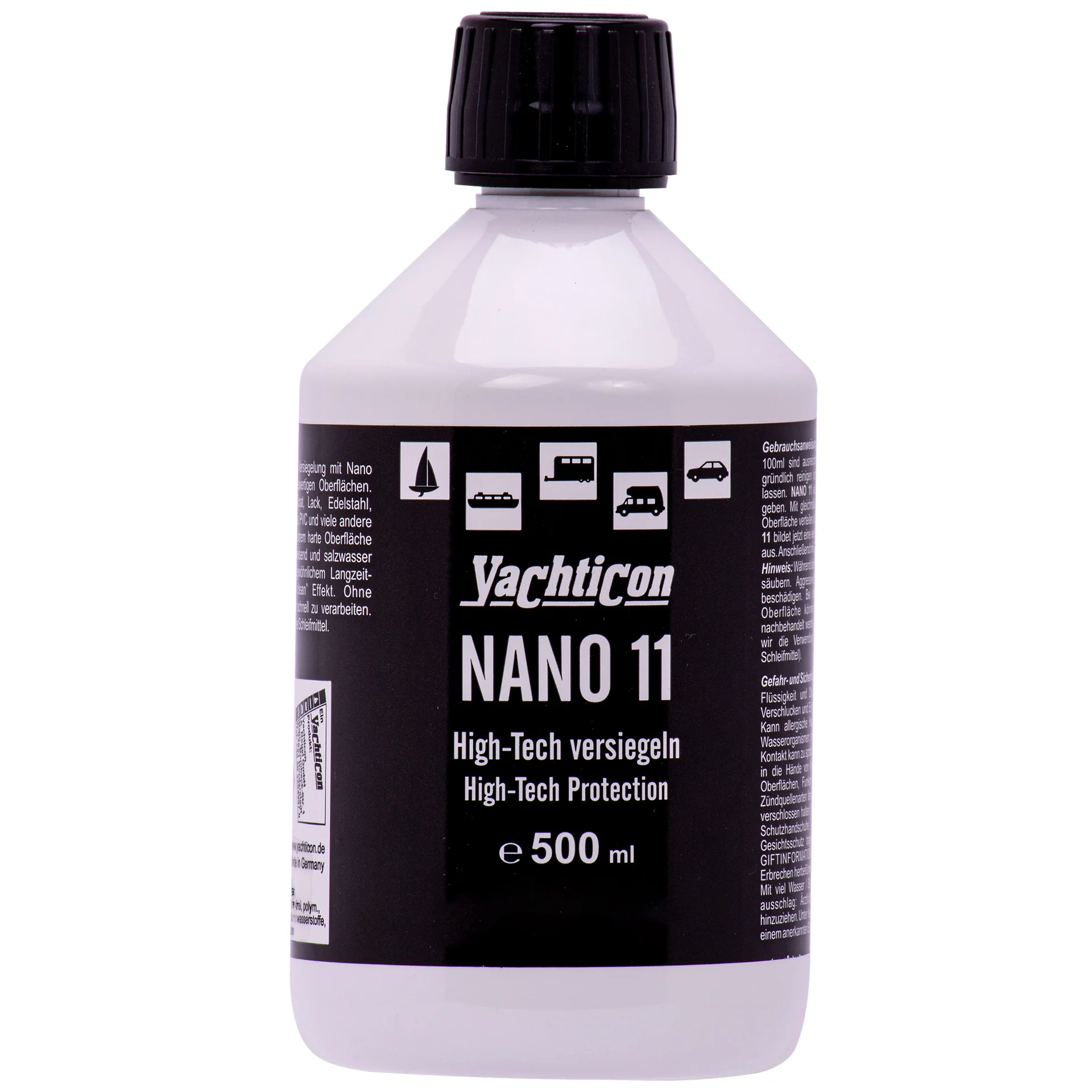 "Protection nano bateau, Scellant haute technologie marine, Entretien bateau facile, YACHTICON Nano 11 High-Tech Versiegelung image"