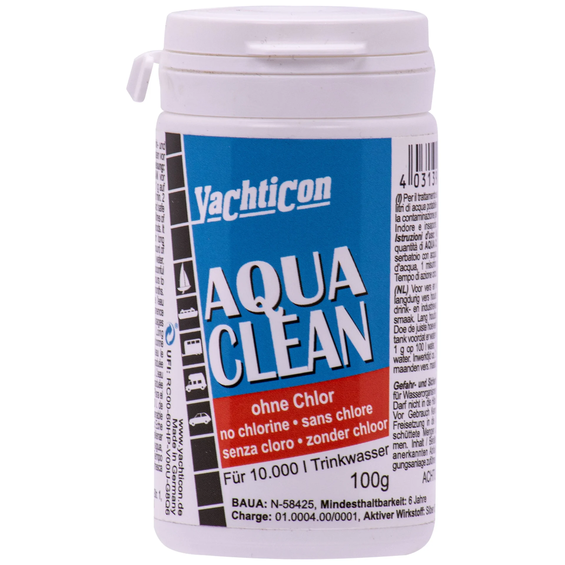 "Purification eau potable, Traitement eau, Aqua Clean AC 10.000, Poudre 100g image"