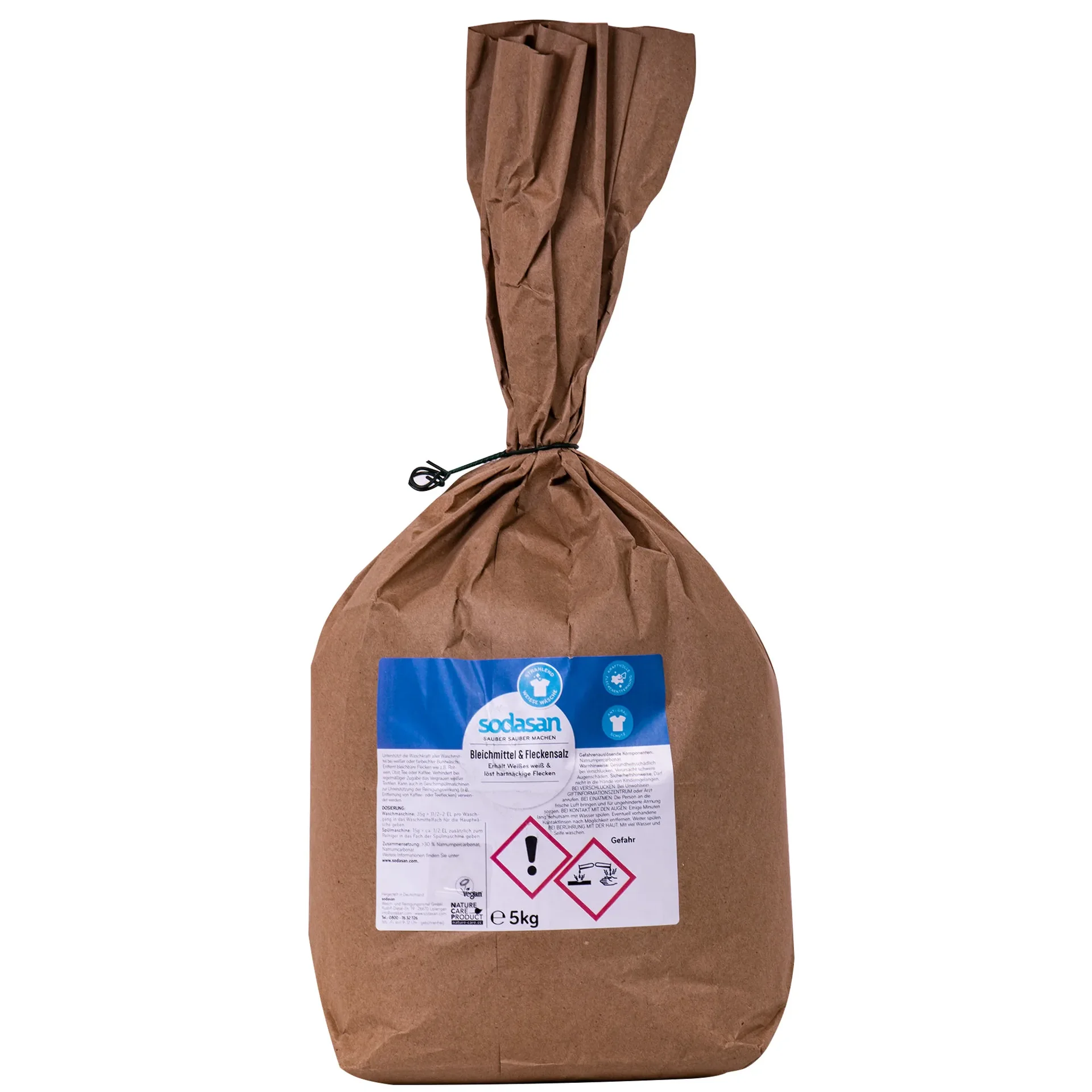 "Blanchiment linge, sel détachant, 5 kg sac papier image"
