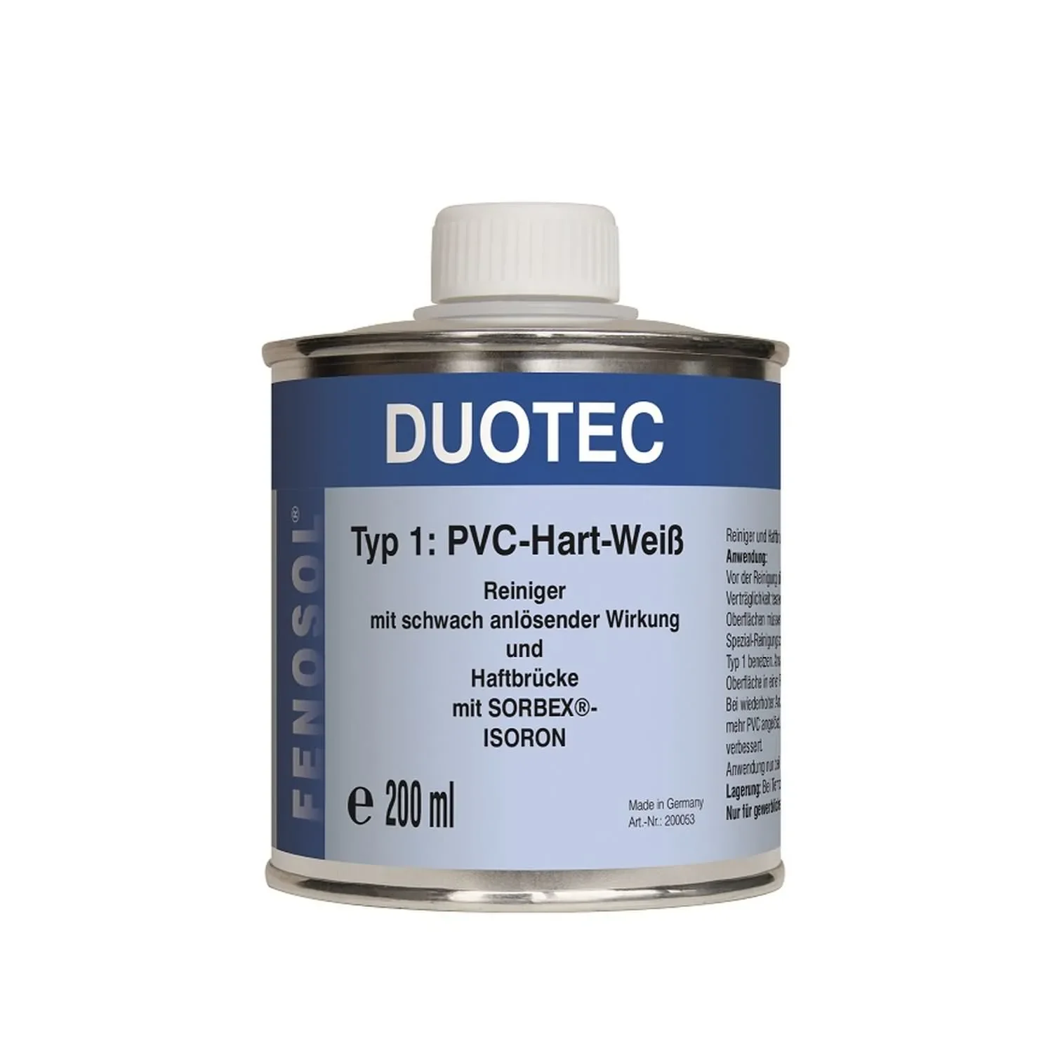 "Nettoyant PVC, Fenosol DUOTEC 200 ml, nettoyant multi-usage, plastique image"