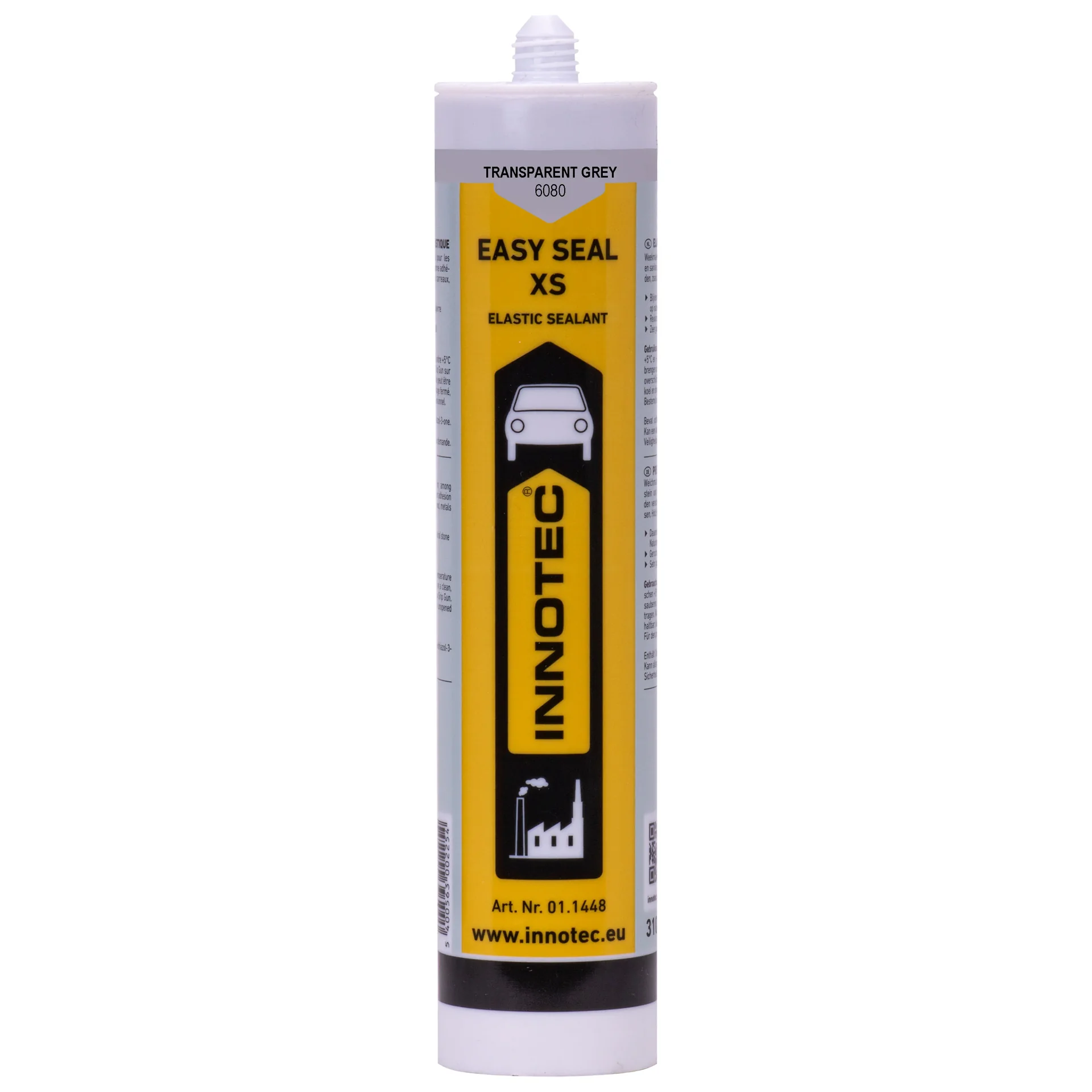 "Mastic d'étanchéité transparent gris, mastic étanchéité transparent, 310ml image"