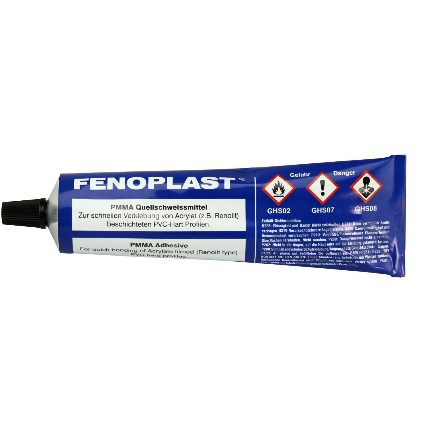 "Colle PMMA 180g, Soudure chimique PMMA, Tube colle PMMA image"