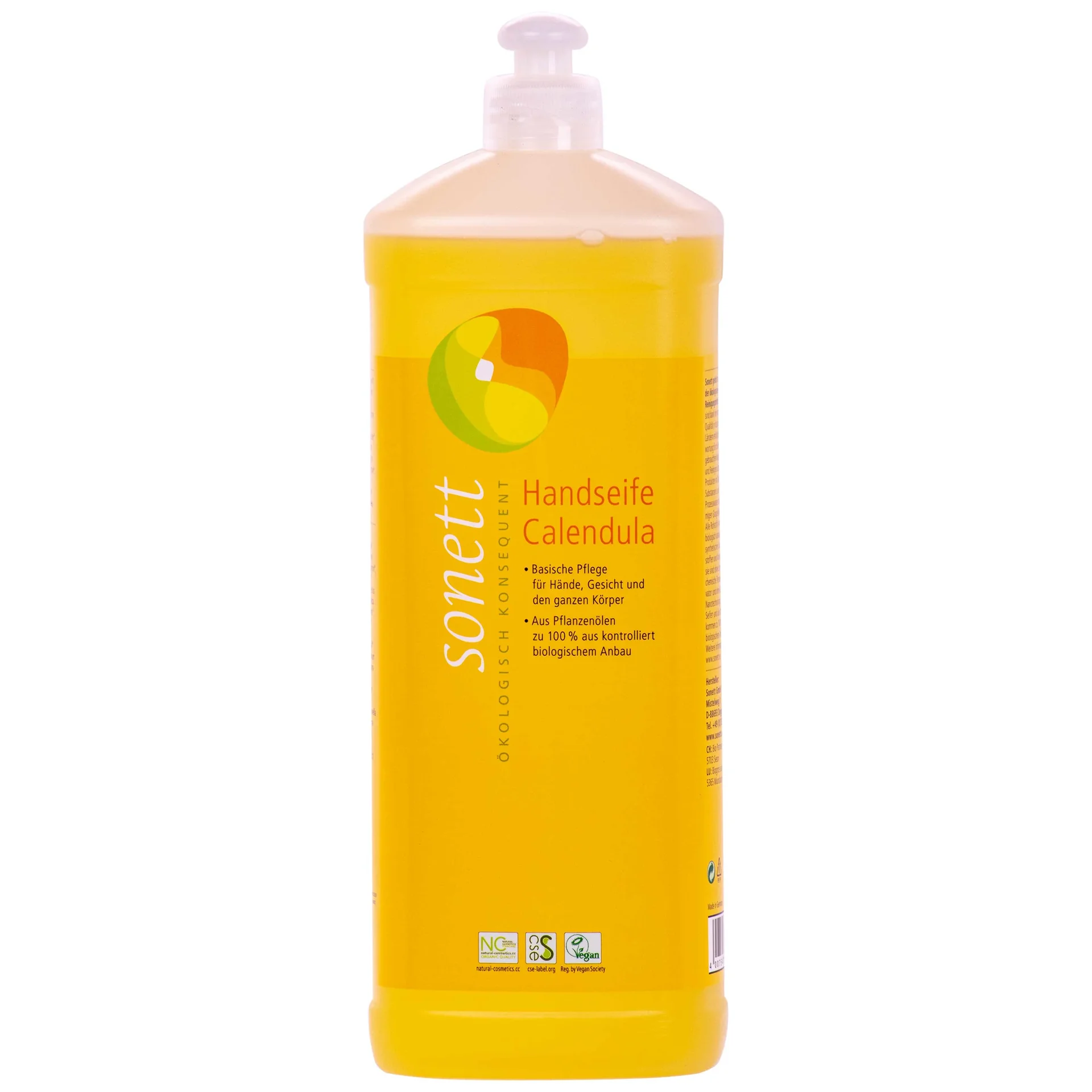 "Savon mains calendula 1 litre, recharge savon liquide image"