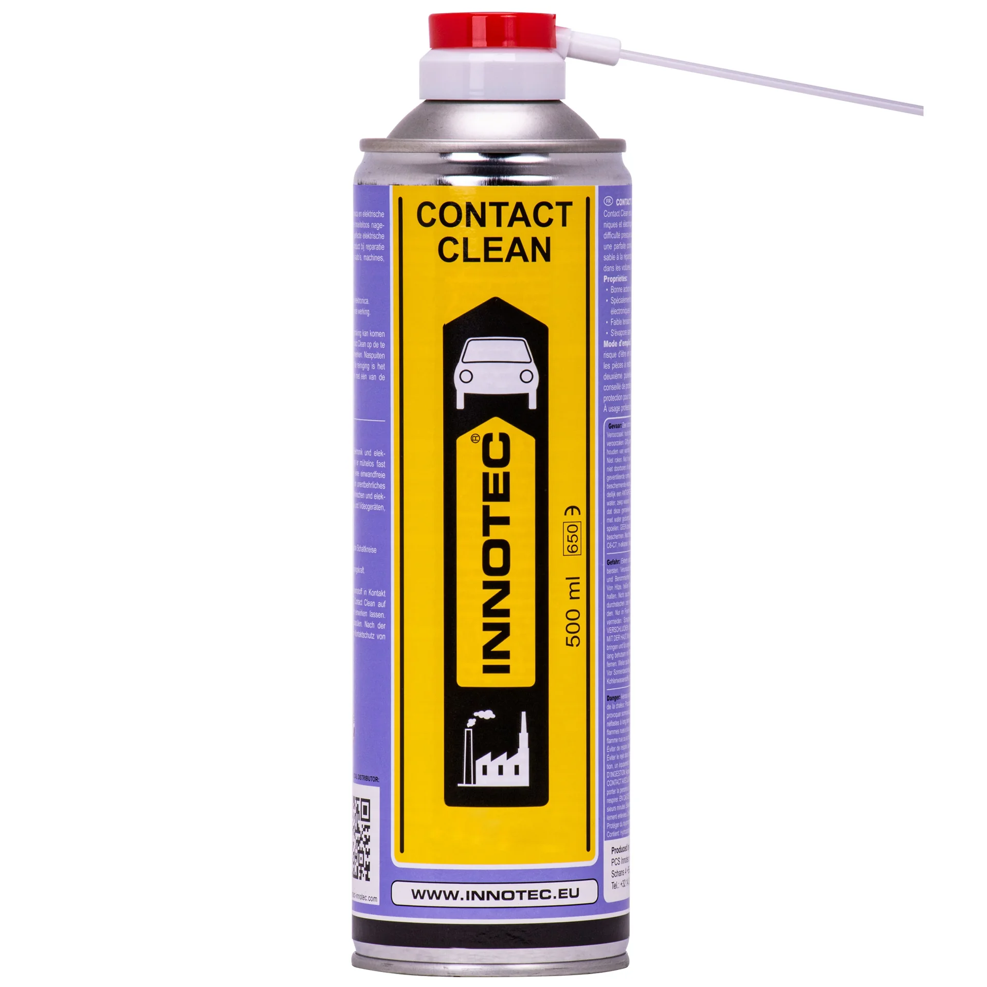 "Nettoyant contact électrique, Spray nettoyant contact, Nettoyage contacts électriques, 500ml image"
