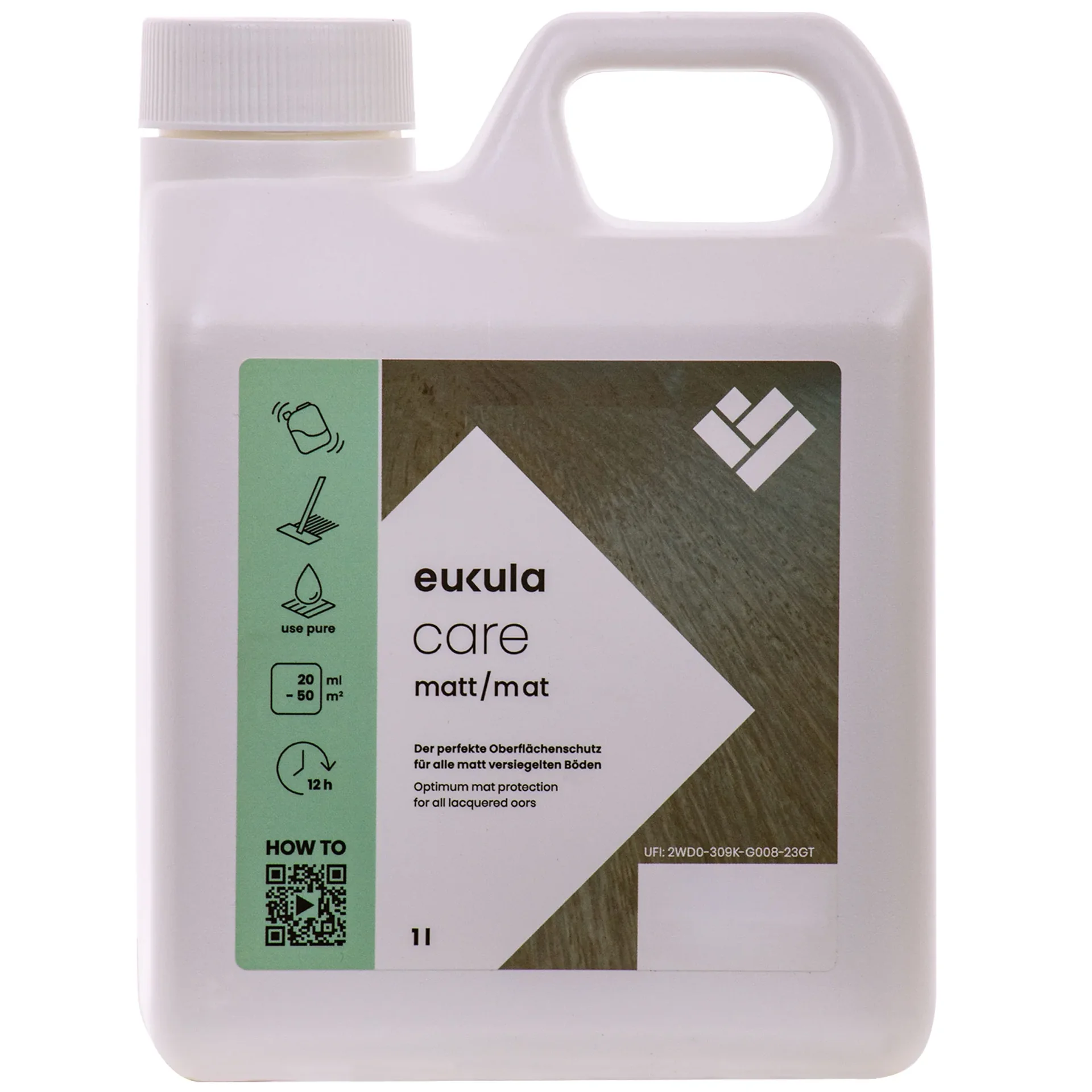 Entretien parquet mat 1 Liter, soin parquet mat, protection parquet mat