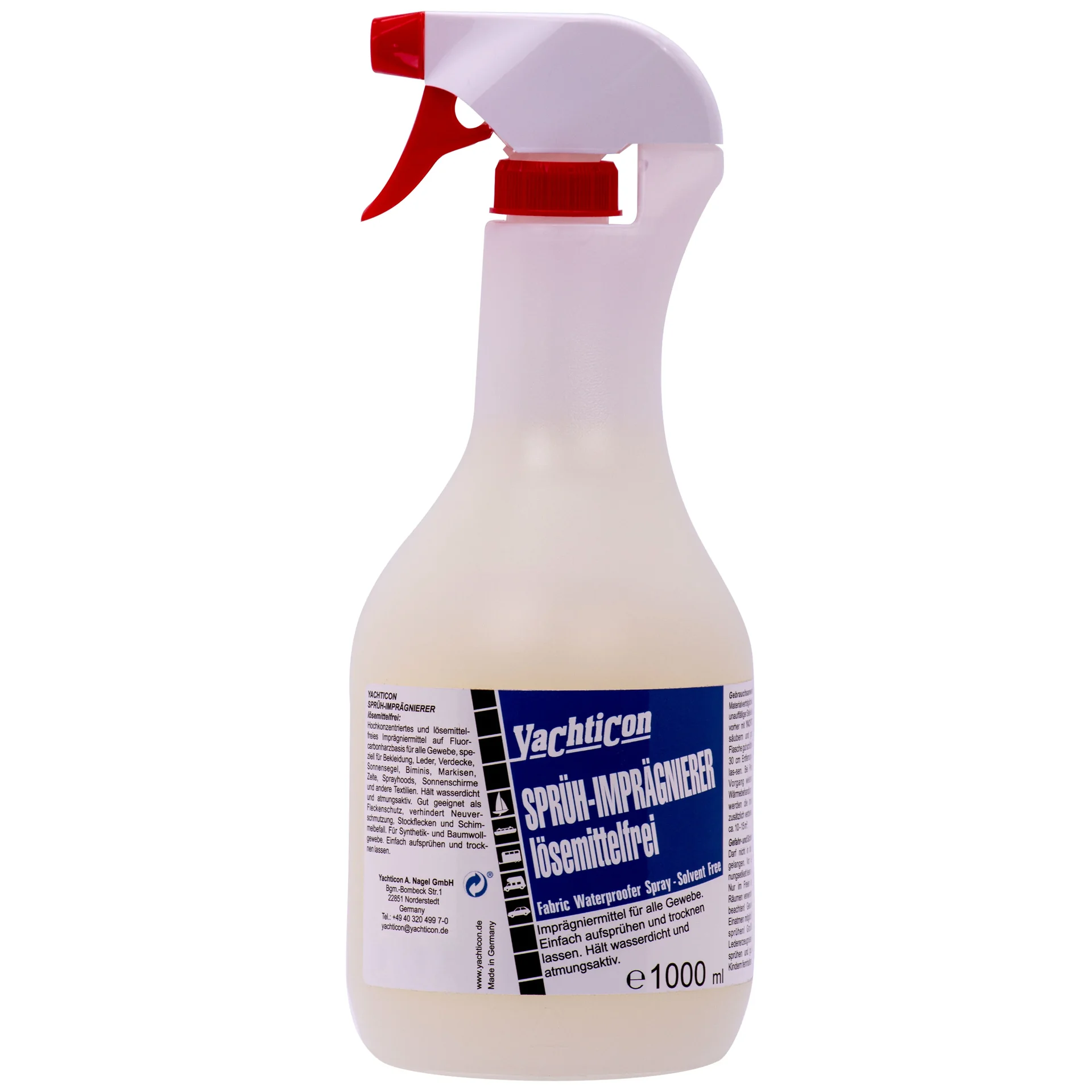 "Imperméabilisant textile 1000 ml, spray imperméabilisant sans solvant image"