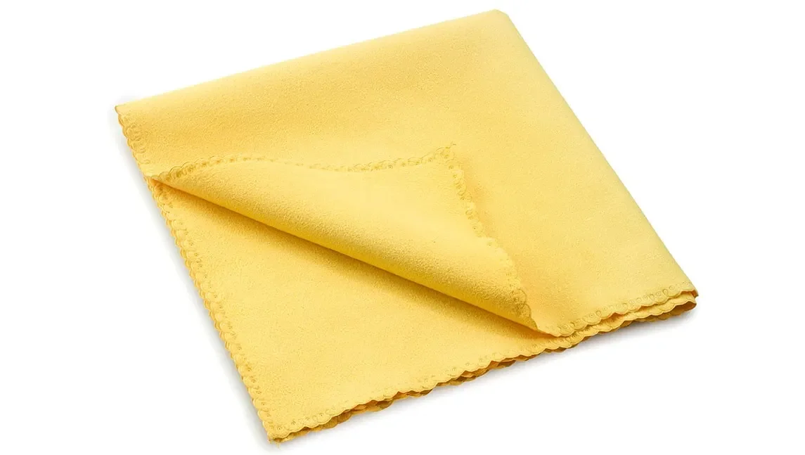 Chiffon microfibre, 40 x 40 cm, jaune, pack de 10, chiffon doux