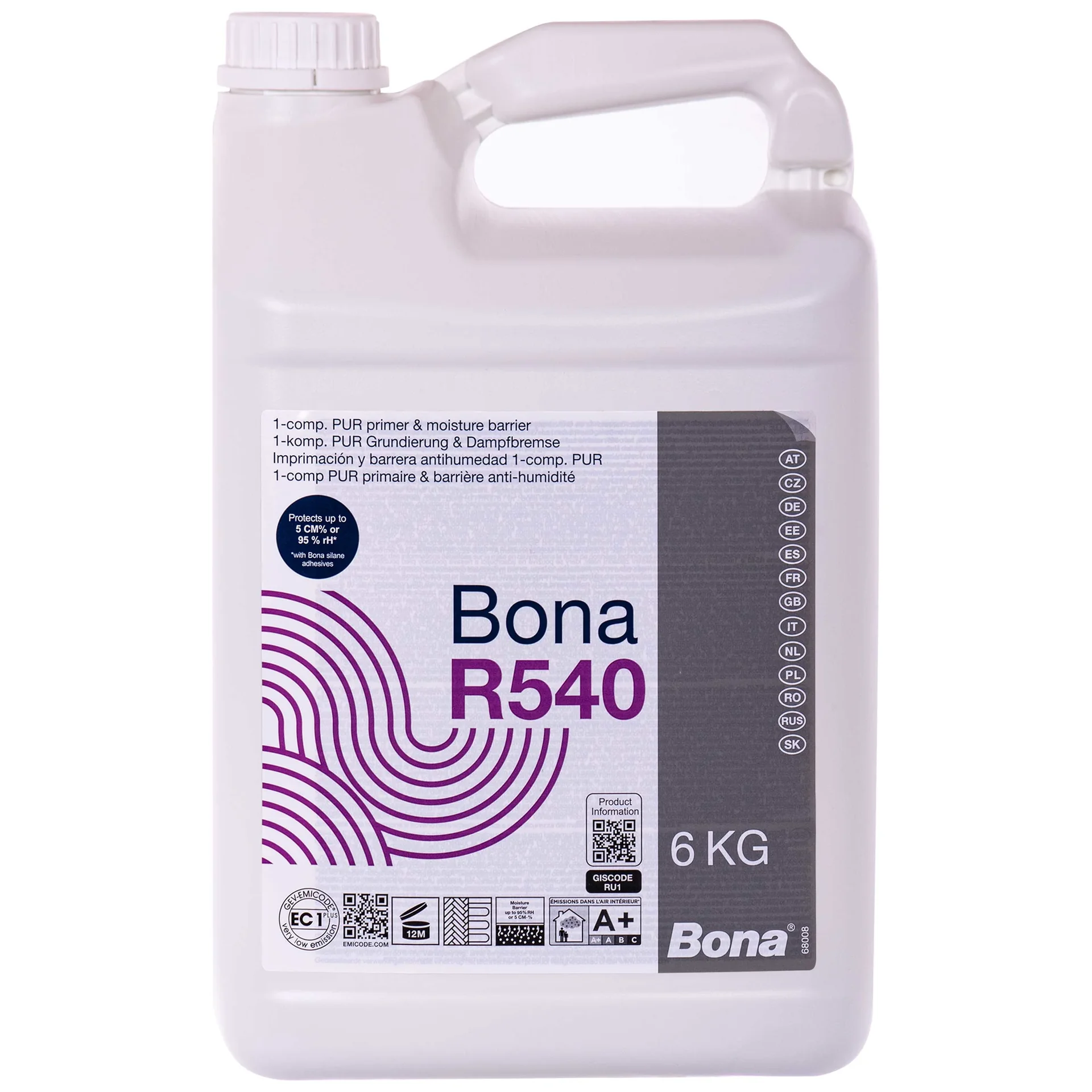 "BONA R 540 - Primaire et scellant 1K PU pour parquet, 6 kg image"
