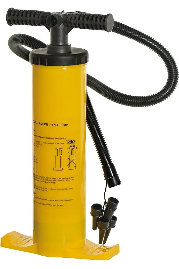 Pompe à piston double action, Pompe manuelle 2 litres, 2 x 2 litres, avec piston ABS