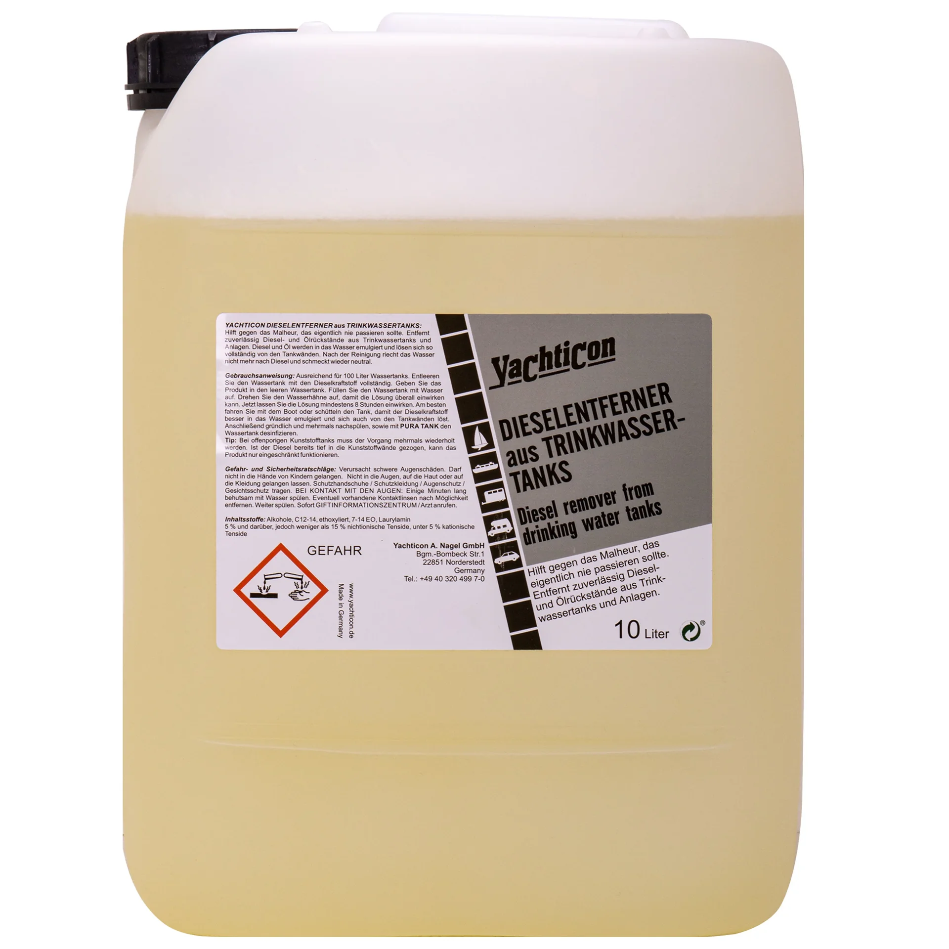"Nettoyant réservoir eau potable 10 Liter, Nettoyage réservoir eau potable image"