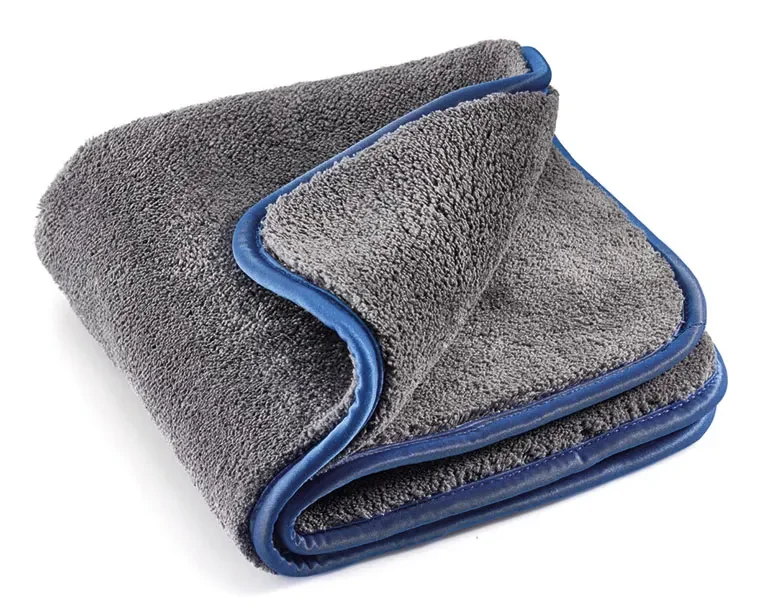 Chiffons microfibre, 10 Pièces, 40 x 40 cm, gris/bleu, Chiffons de nettoyage microfibre