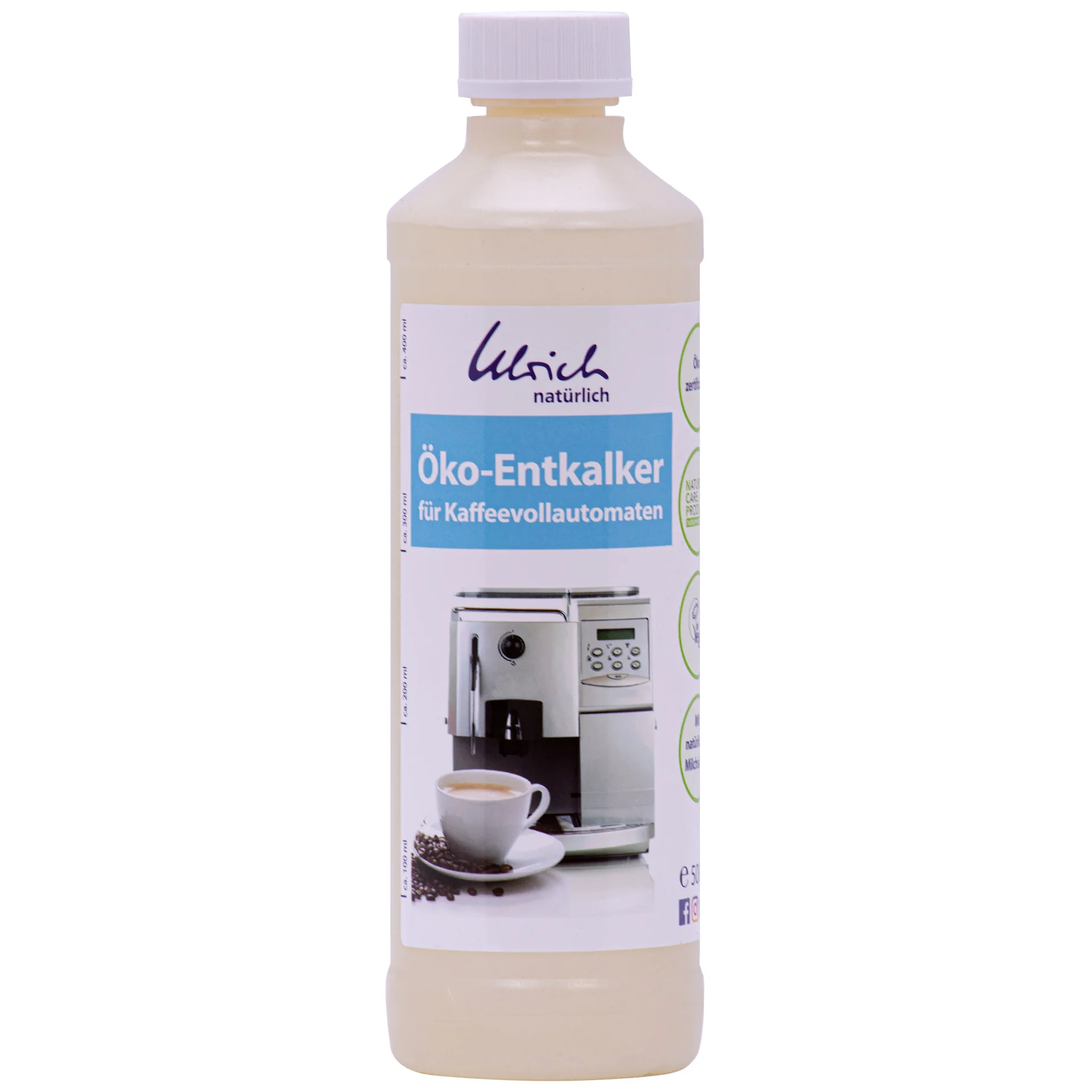 Détartrant écologique machine à café, 500ml, Détartrant machine à café