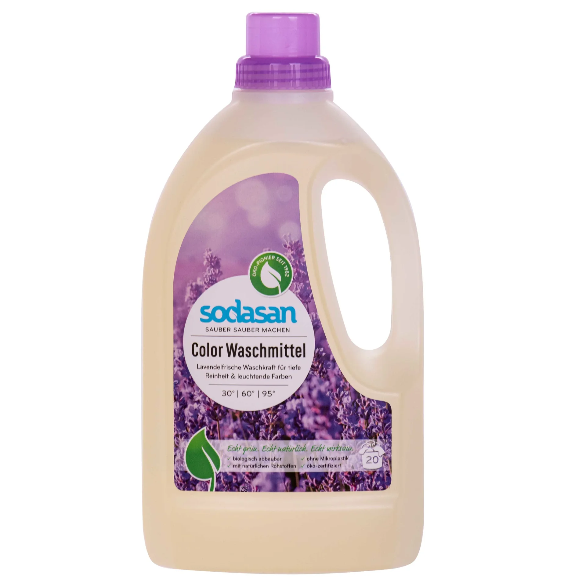 "Lessive liquide couleur lavande 1,5 Liter, lessive écologique couleur, lessive naturelle couleur image"