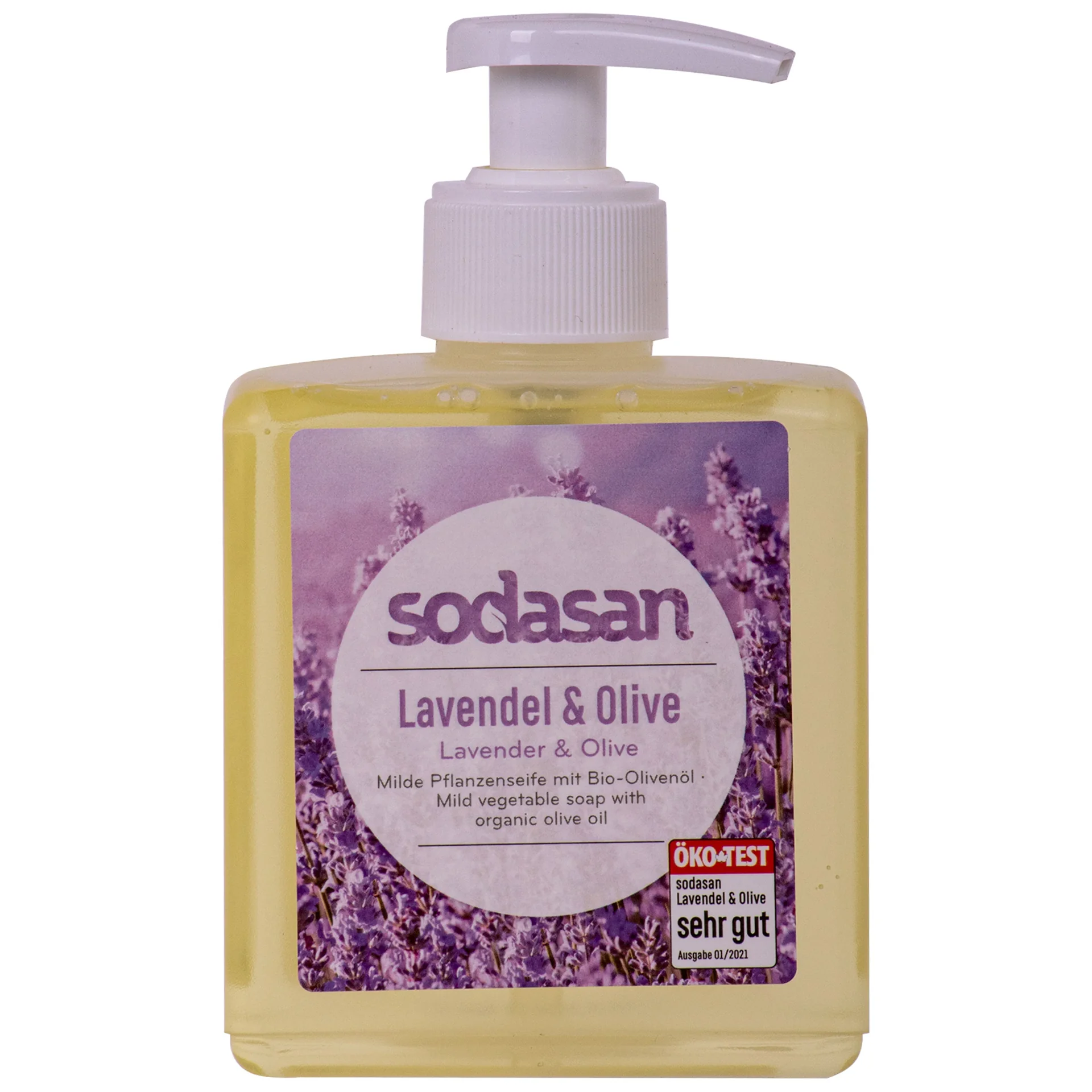 "Savon liquide lavande olive 300 ml, savon liquide naturel, savon végétal image"