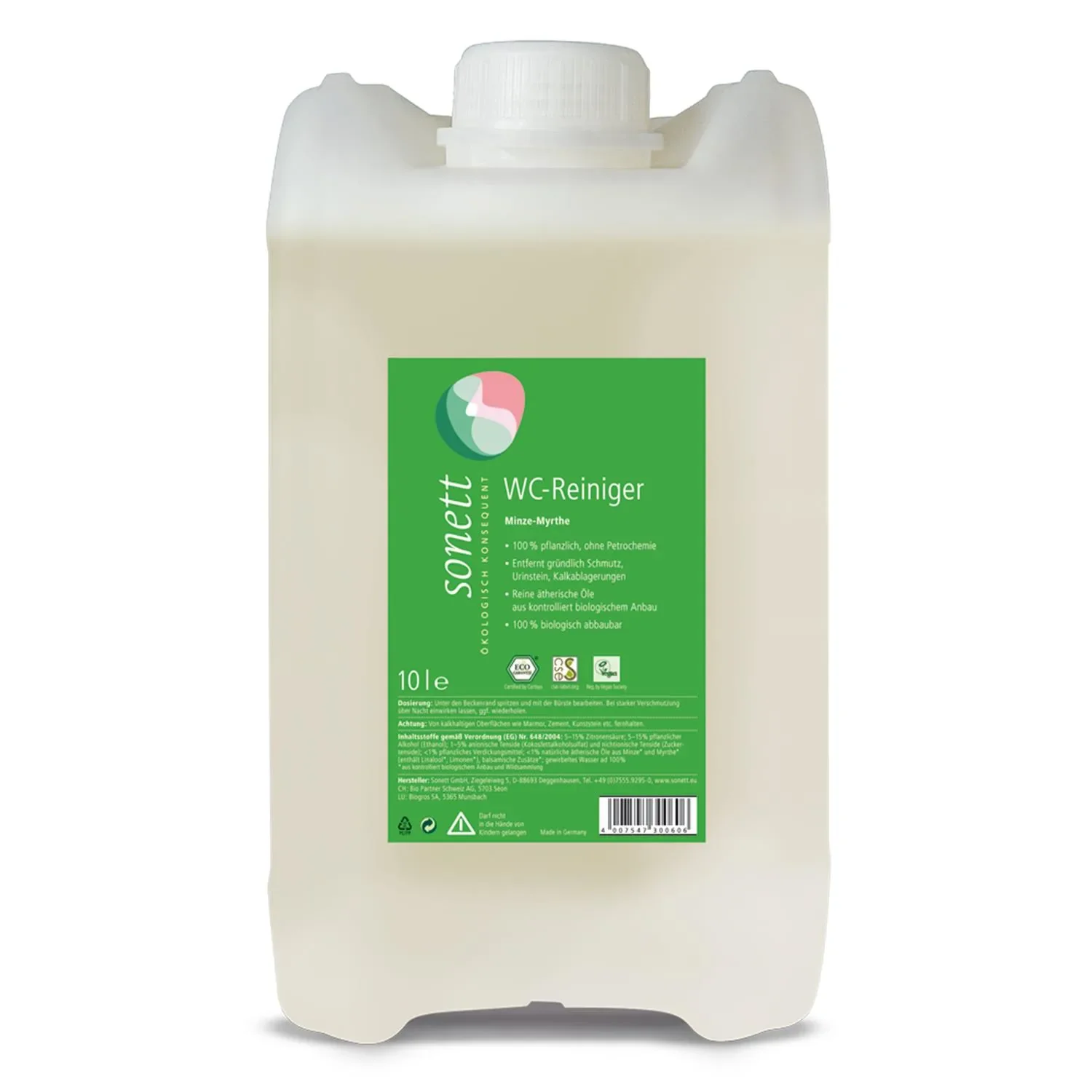 "Nettoyant WC, Nettoyant toilettes, Nettoyant WC naturel, 10 Liter image"