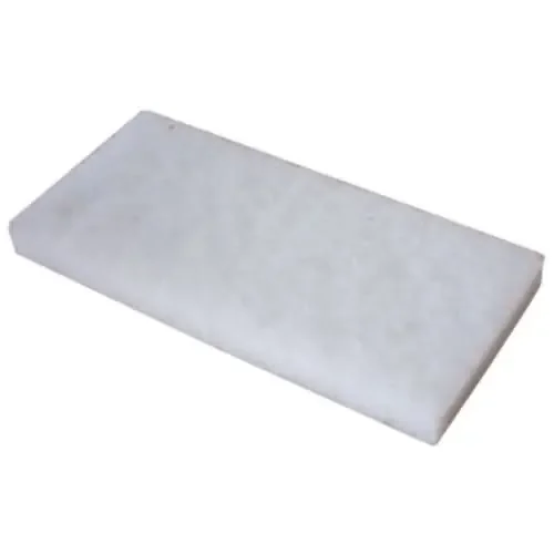 "Tampon à main, Tampon de nettoyage manuel, 1 VPE = 10 Stück, 12 x 25 x 0,6 cm, blanc image"