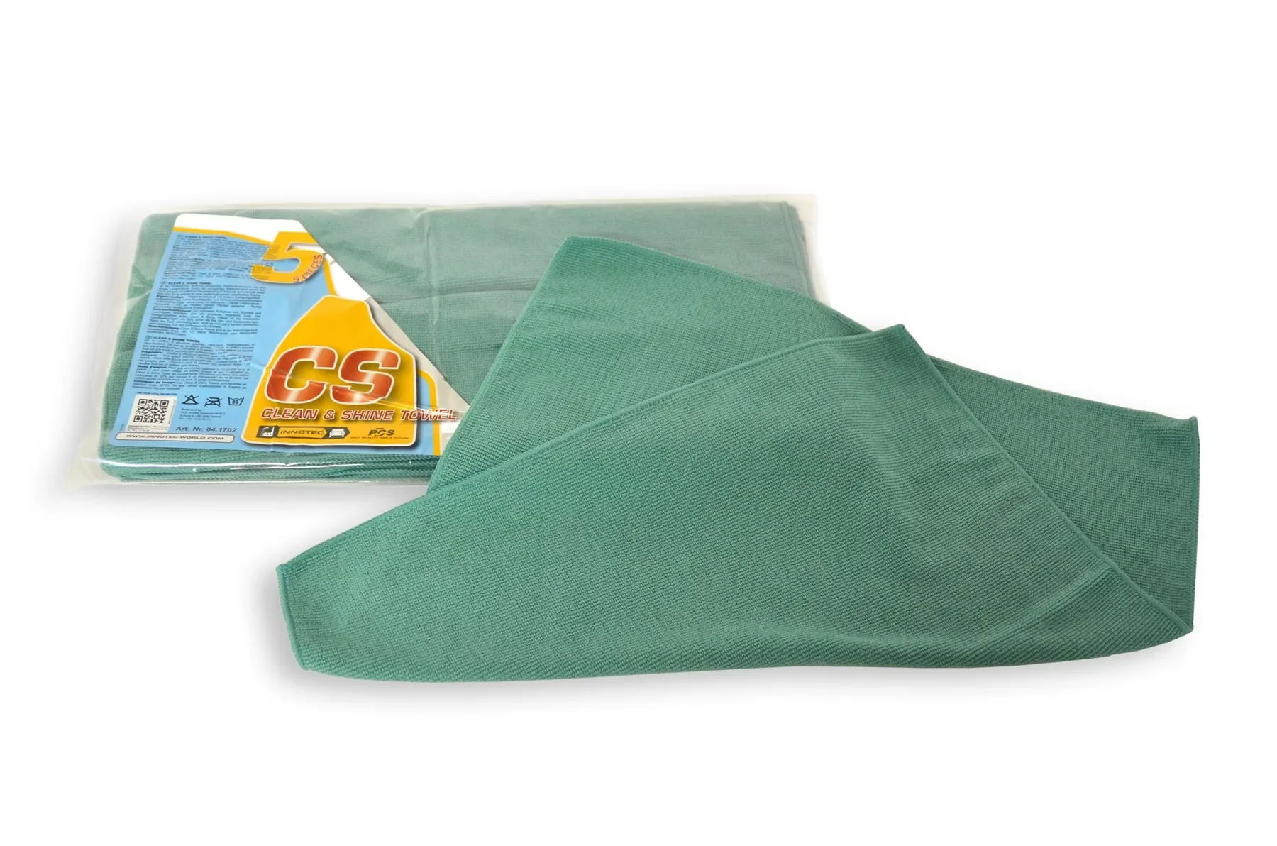 "Chiffons de polissage, chiffon microfibre lustrage, 5 Pièces, chiffon vert polissage image"