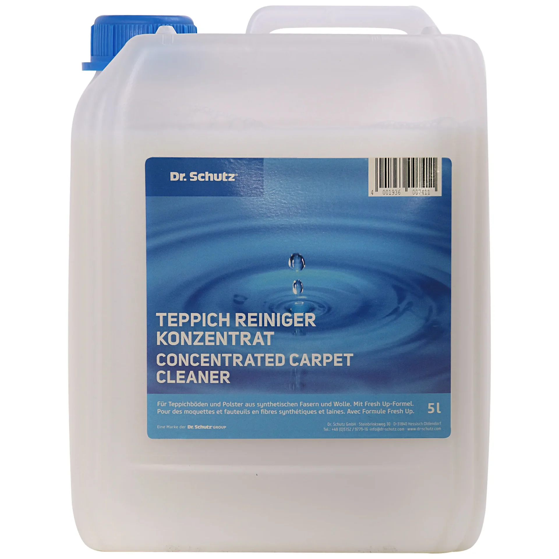 "Nettoyant moquette, concentré 5 litres, pour environ 350 m², nettoyant tapis image"
