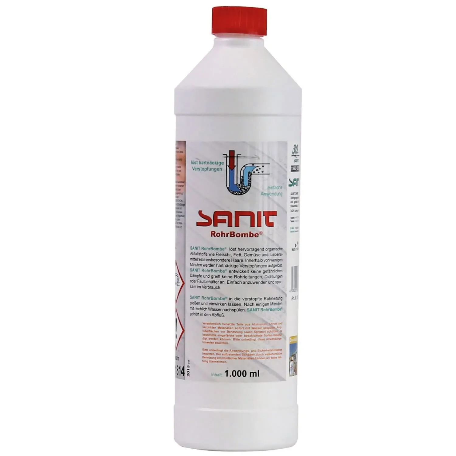"Déboucheur canalisation liquide, 1 Liter, déboucheur puissant image"