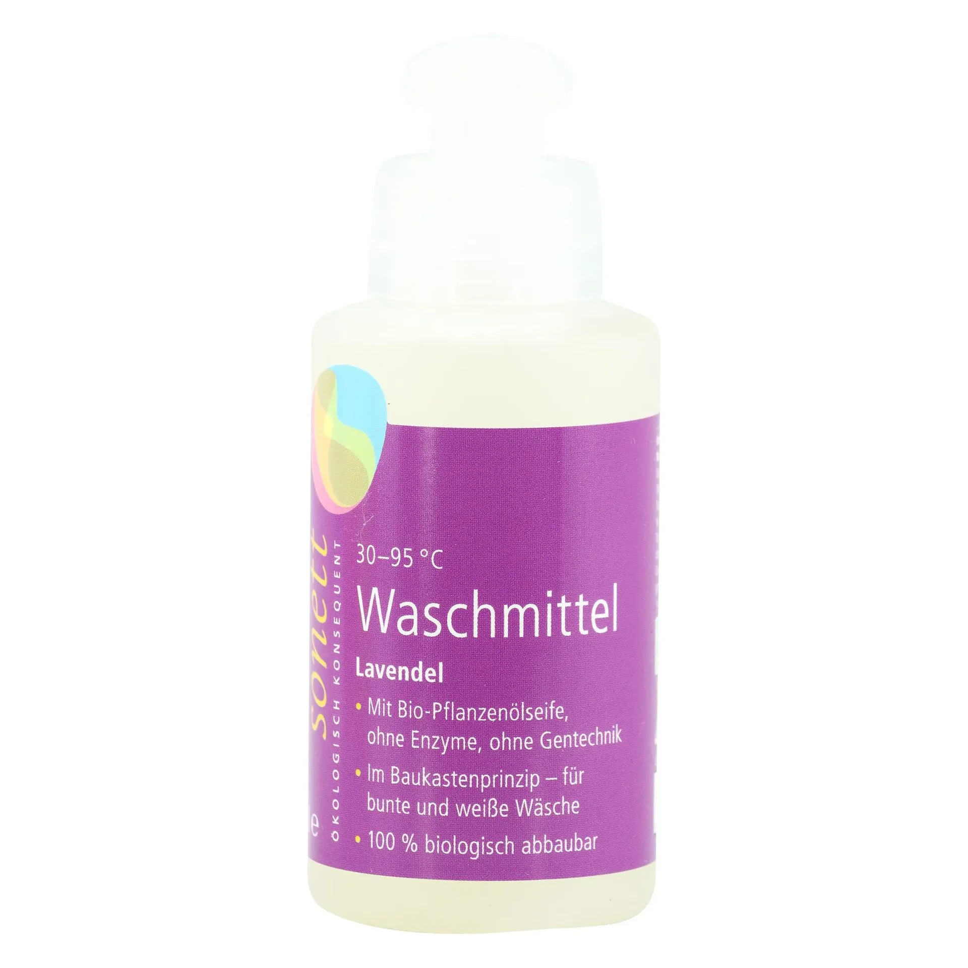 "Lessive liquide lavande 120 ml, lessive voyage, petite taille image"