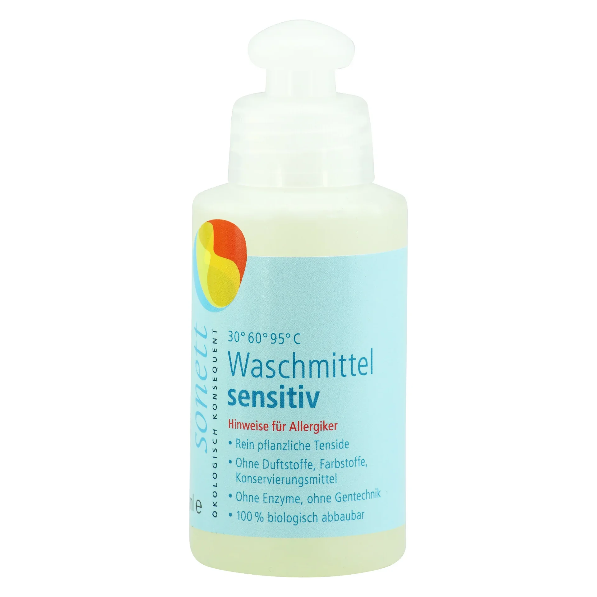 "Lessive liquide sensitive, lessive peau sensible, lessive hypoallergénique, 120 ml image"