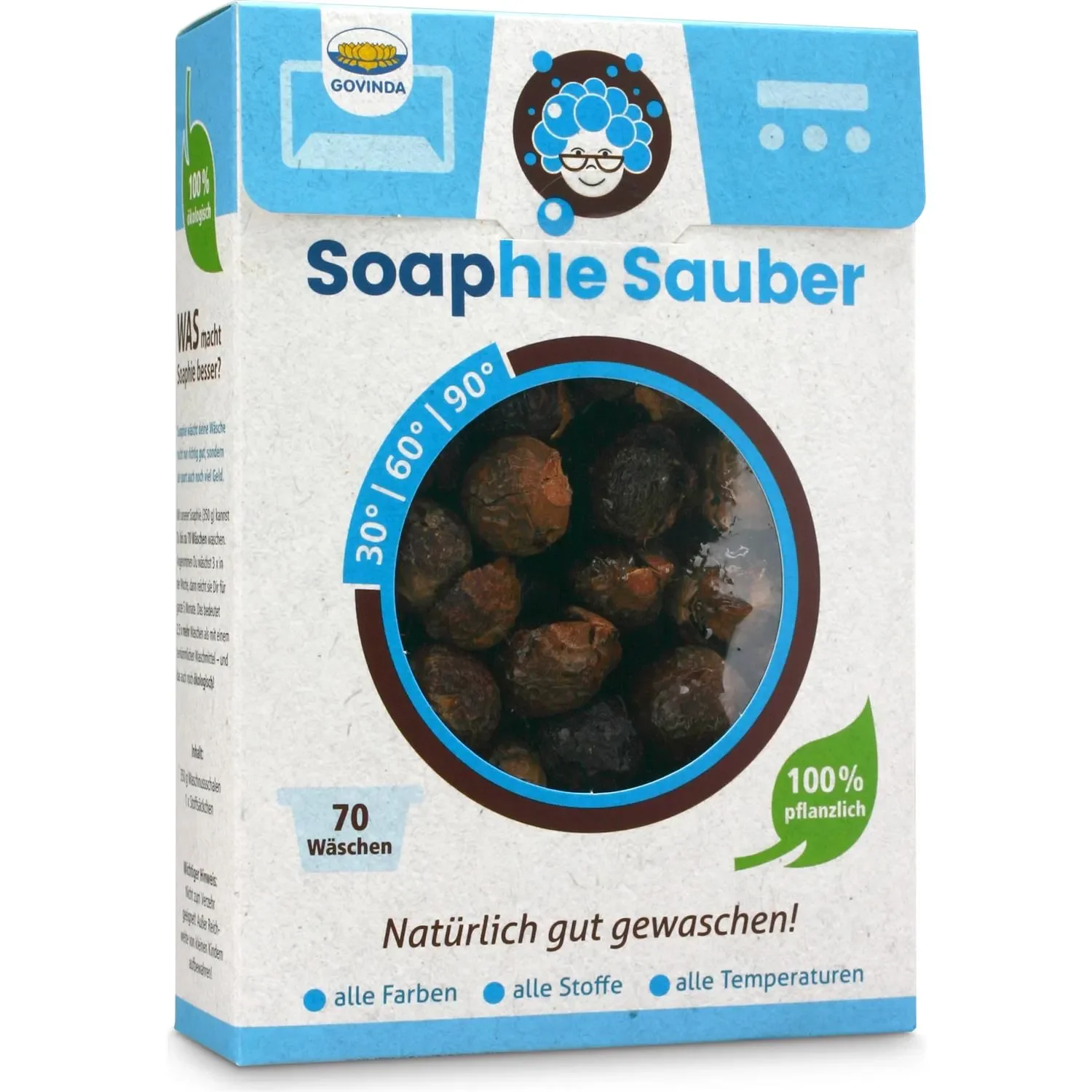 "Noix de lavage 350 g, coques, lessive écologique image"