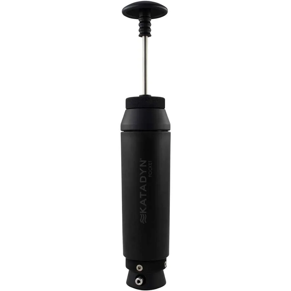 "Filtre à eau portable, filtre eau randonnée, purificateur d'eau portable, filtre tactique, Pocket Filter Tactical Black Edition image"