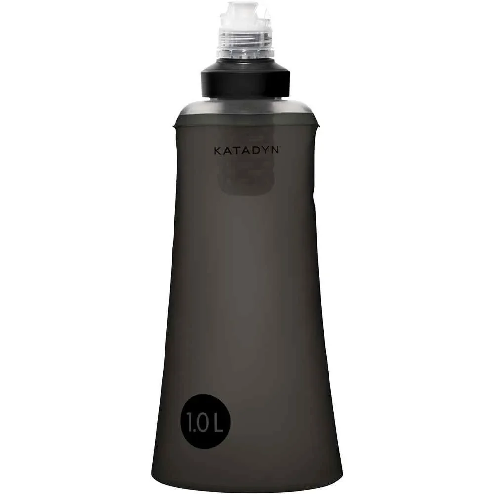 "Filtre à eau portable, 1.0 litre, purificateur eau portable, BeFree Black Edition image"
