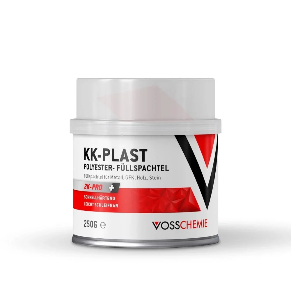 "Mastic polyester 250g, mastic carrosserie, mastic de réparation, mastic 2K, réparation polyester image"