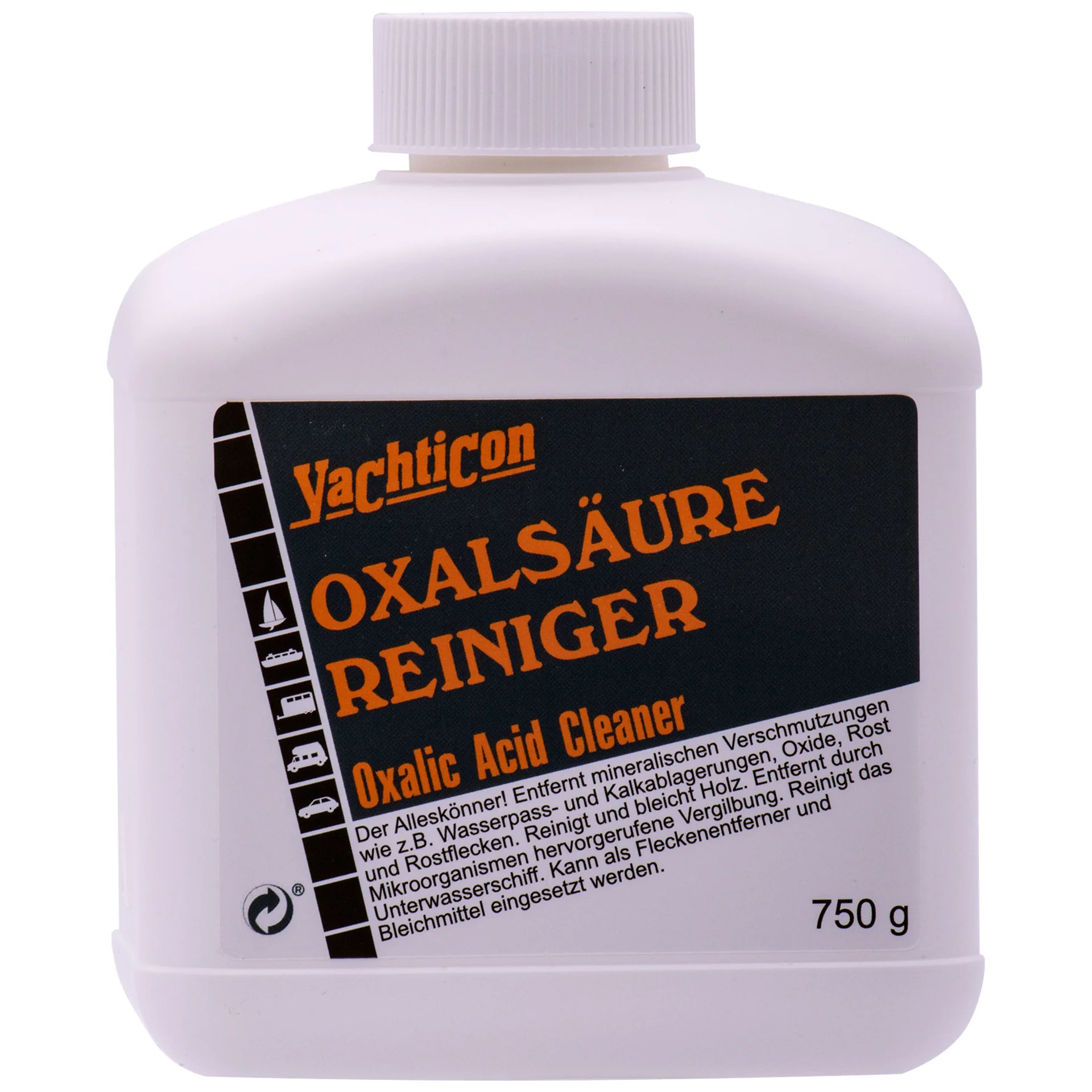 "Nettoyant acide oxalique, Acide oxalique, Nettoyage bateau, 750 g image"