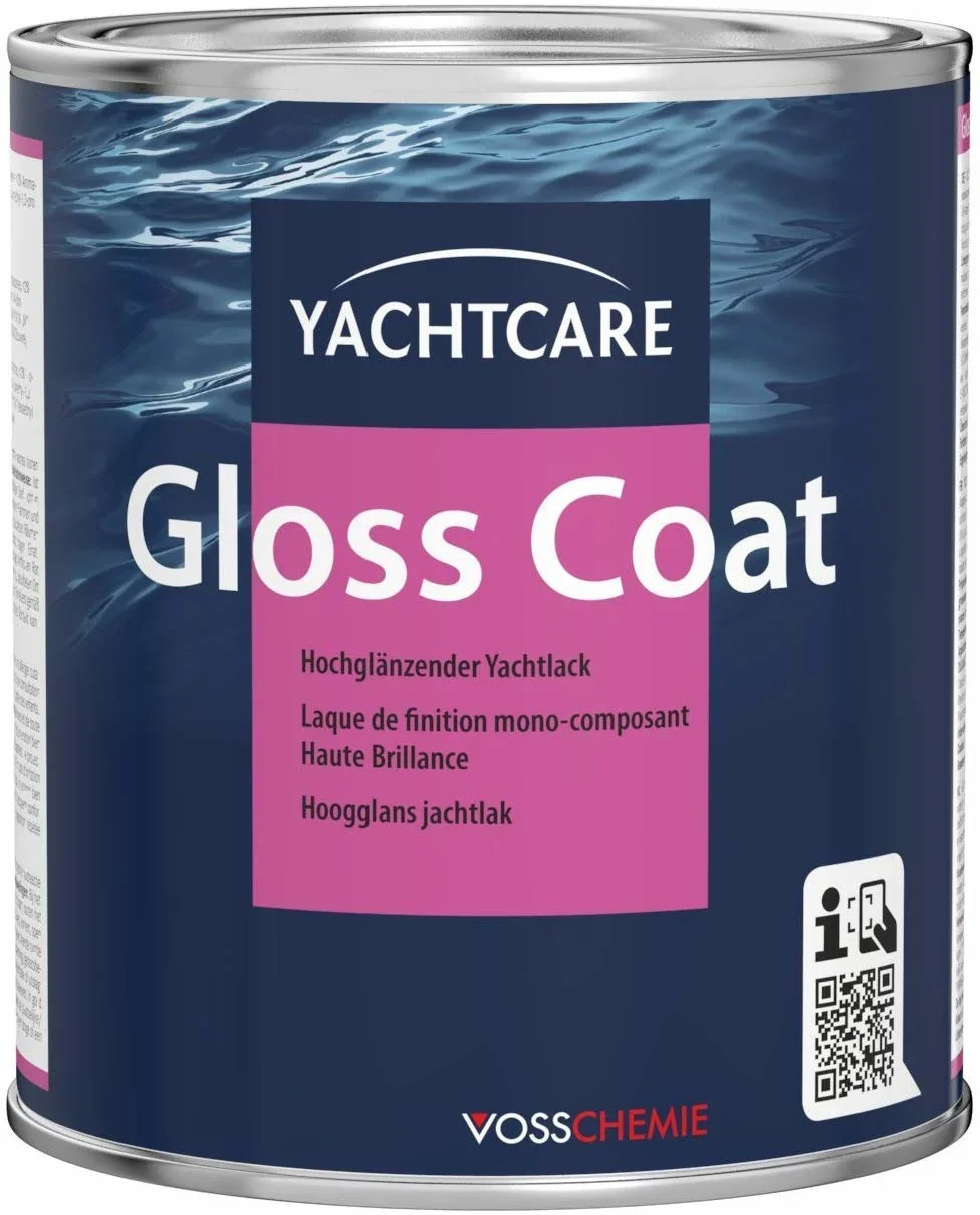 "Peinture marine gris, Vernis yacht, Laque marine brillante, 750ml image"