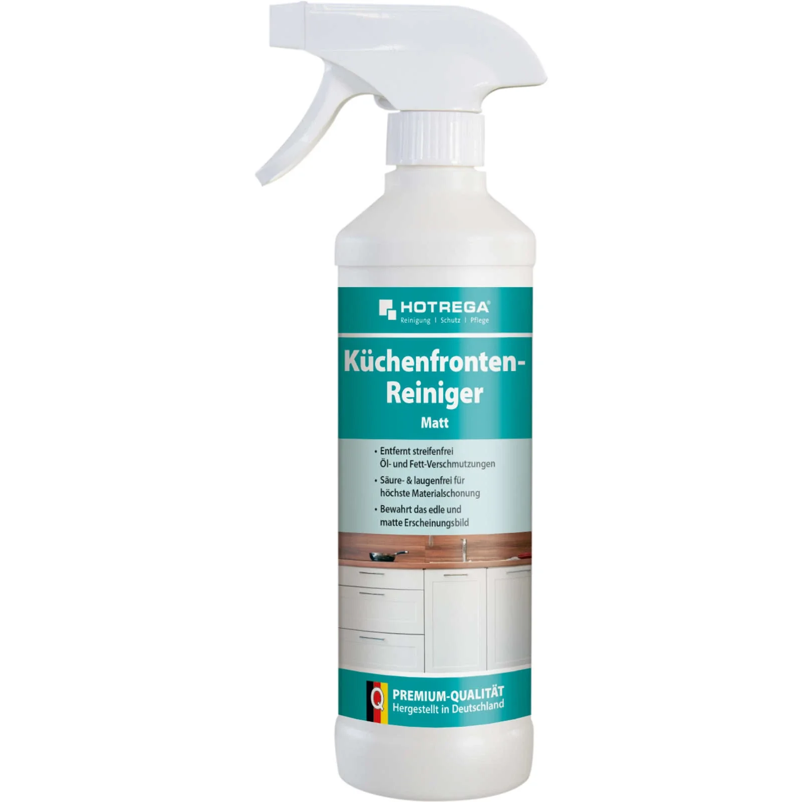 "Nettoyant façades cuisine mate, Nettoyant cuisine mate, 500 ml, Nettoyant meubles cuisine mat image"