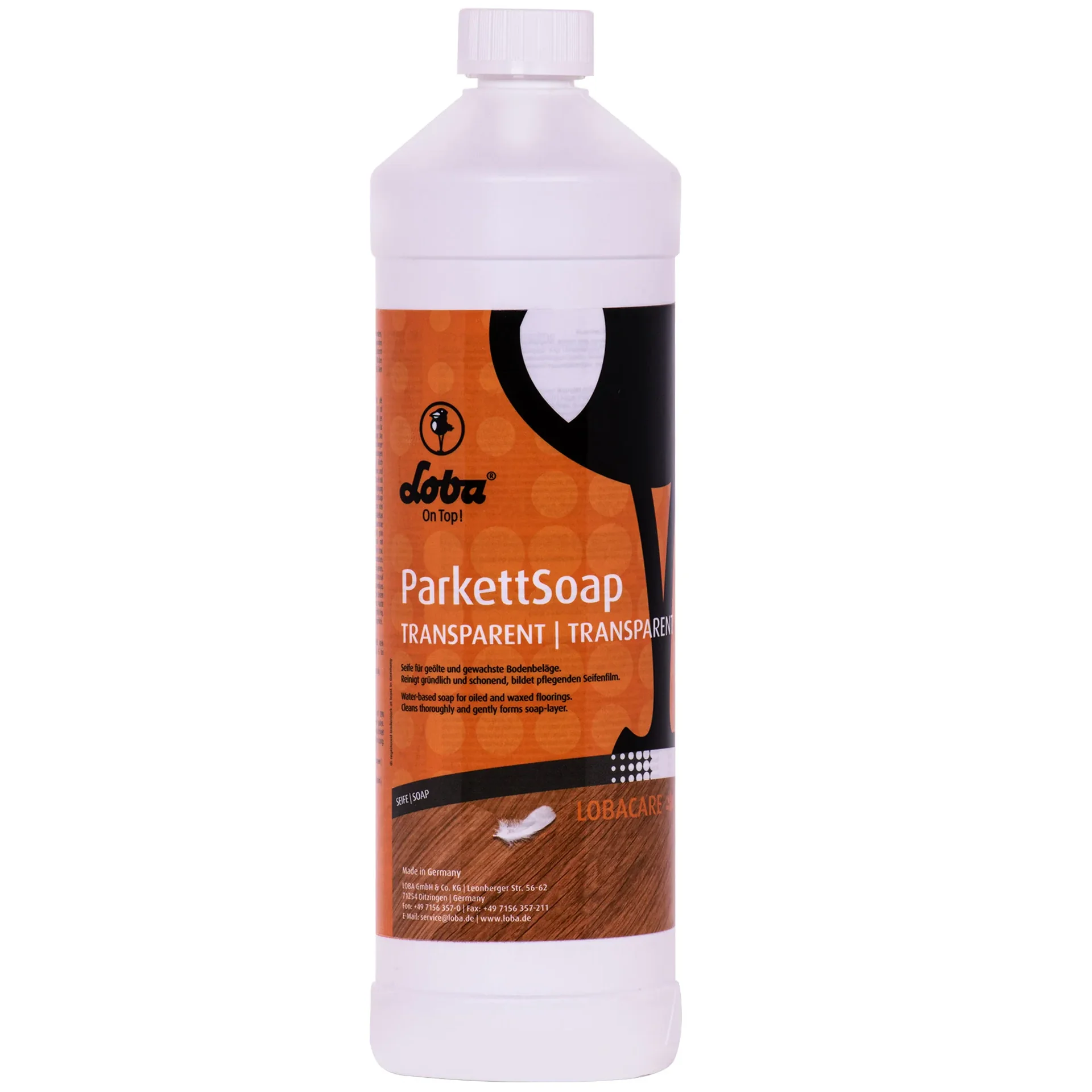 "Savon parquet 1 Liter, nettoyant parquet, savon transparent image"