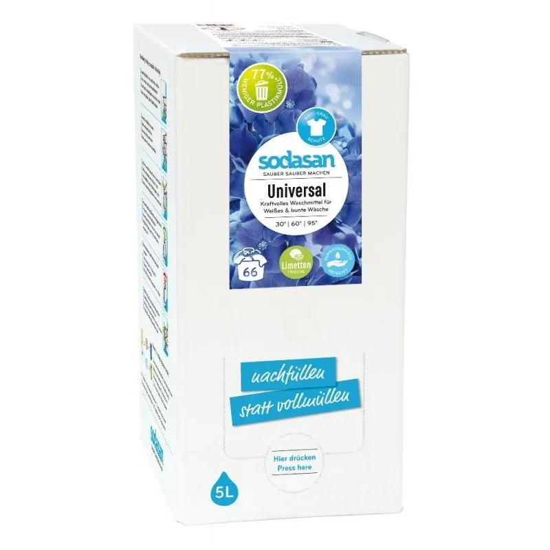 "Lessive universelle 5 litres, lessive écologique, lessive naturelle, lessive zéro déchet, lessive agrumes image"
