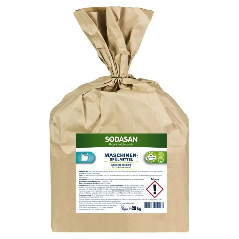 "Liquide de rinçage lave-vaisselle professionnel, 20 kg poudre, produit de rinçage écologique image"