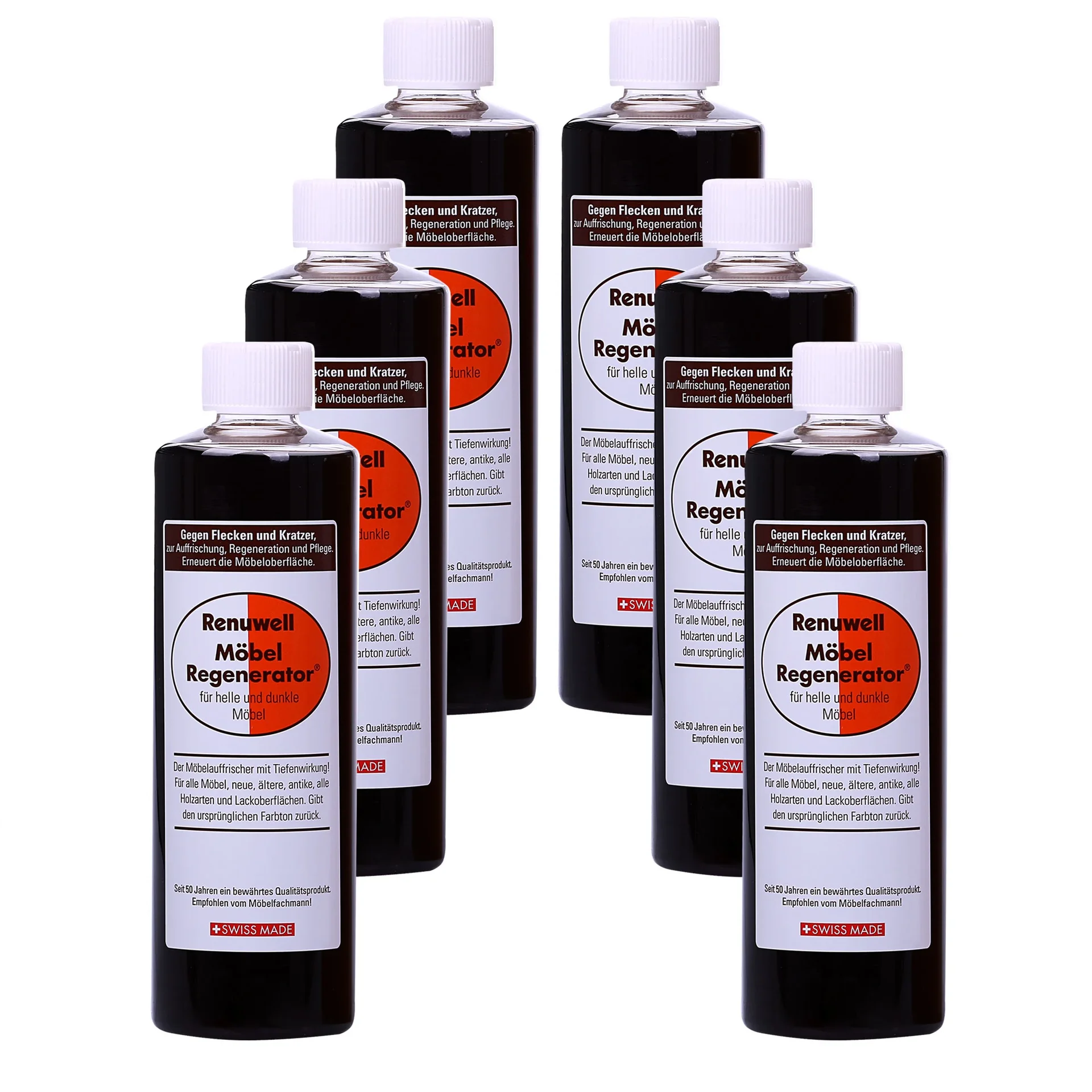 "Rénovateur meubles bois, Entretien meubles bois, Nettoyant meubles anciens, 270 ml x 6 Flaschen image"