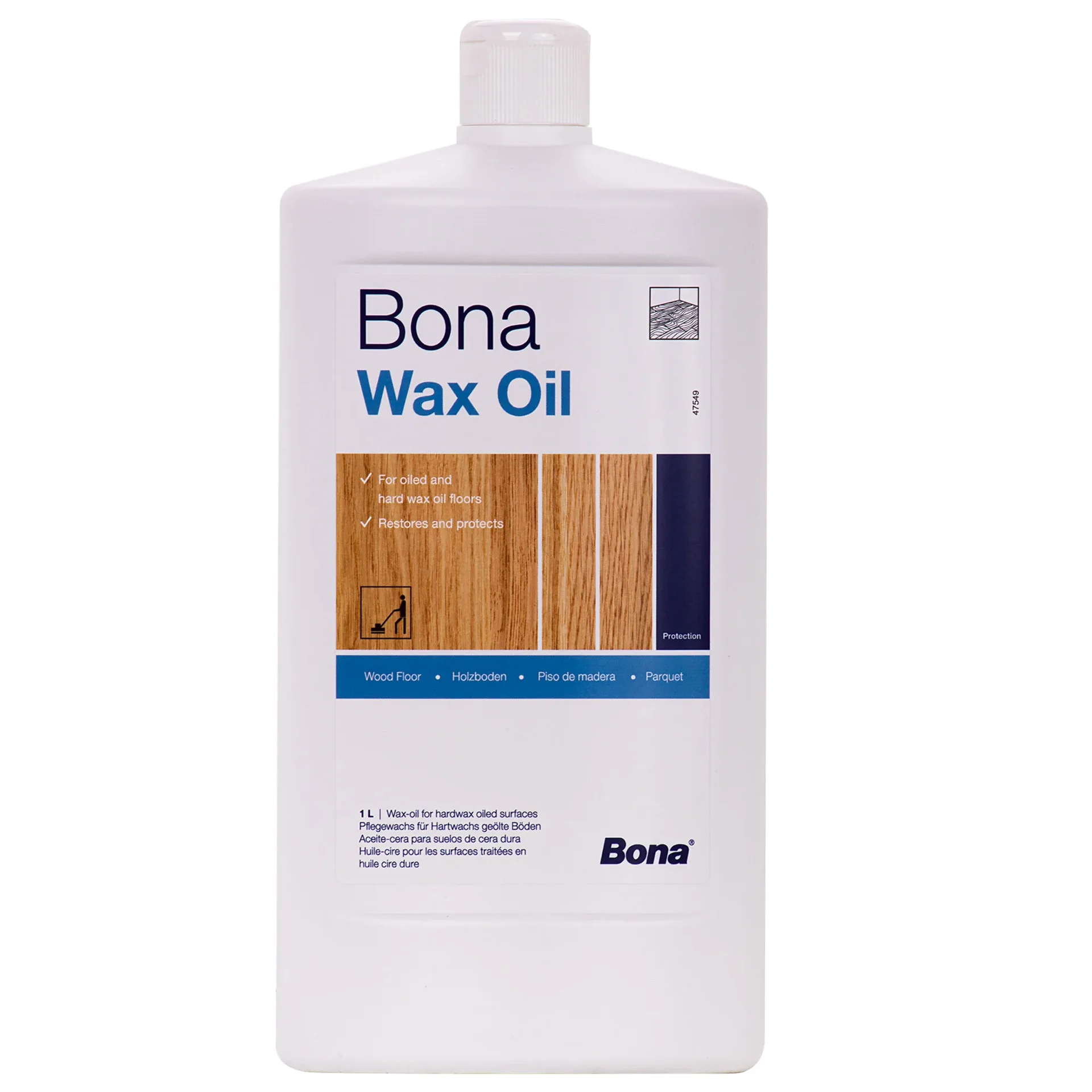 Huile cire bois 1 Liter, huile bois, protection bois