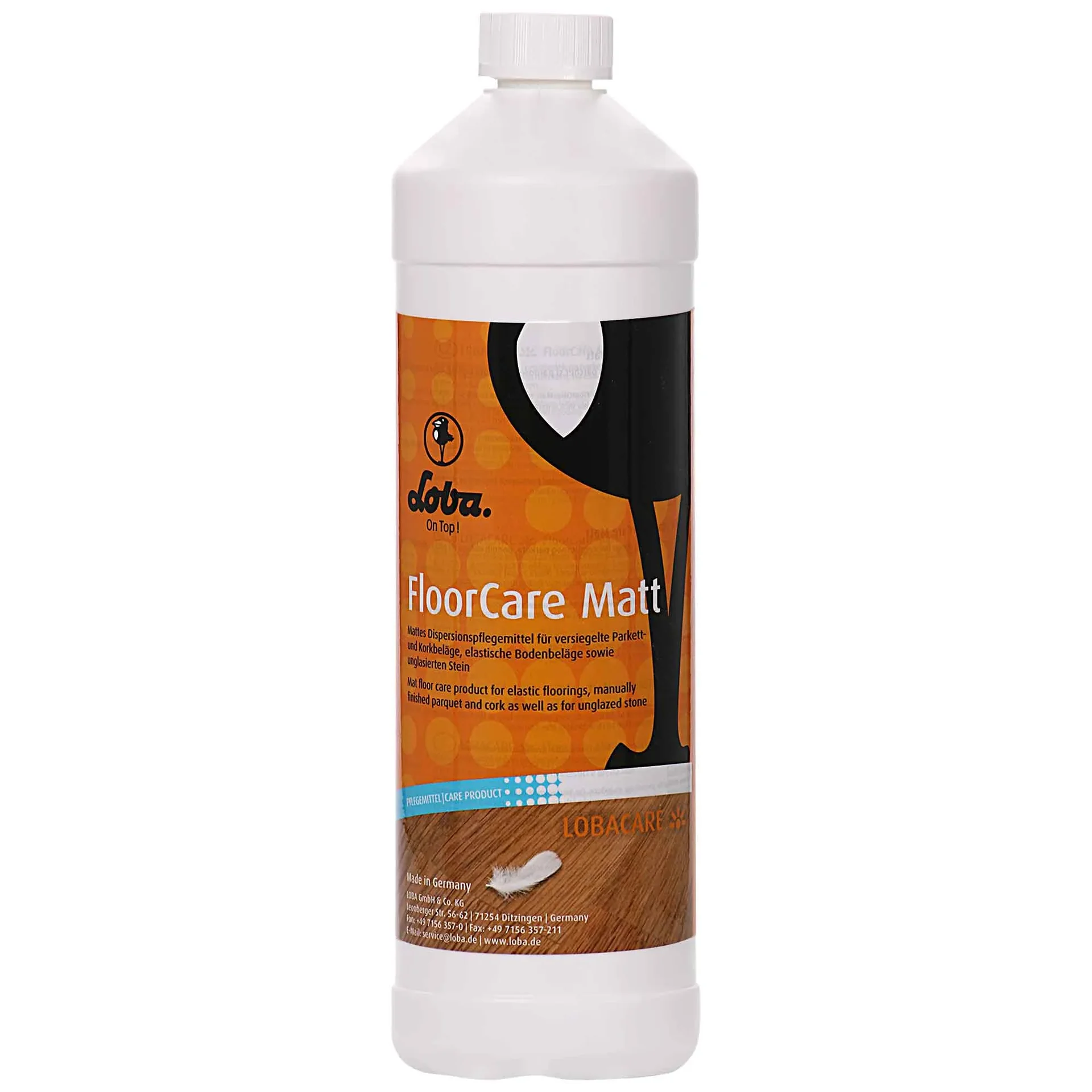 "Entretien parquet mat, Loba FloorCare 1 Liter, produit entretien parquet mat, effet mat image"