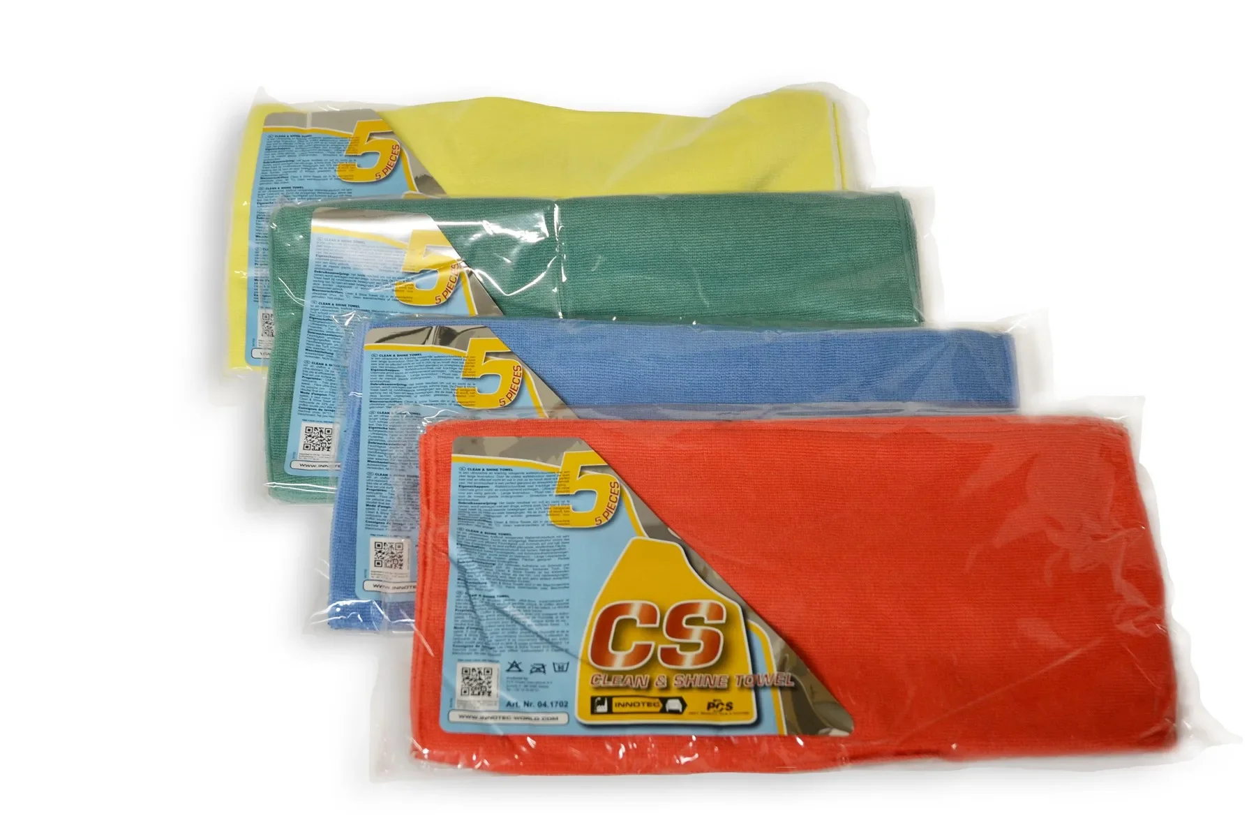 "Chiffons de polissage, Pack de 5 chiffons rouges, nettoyage et brillance image"