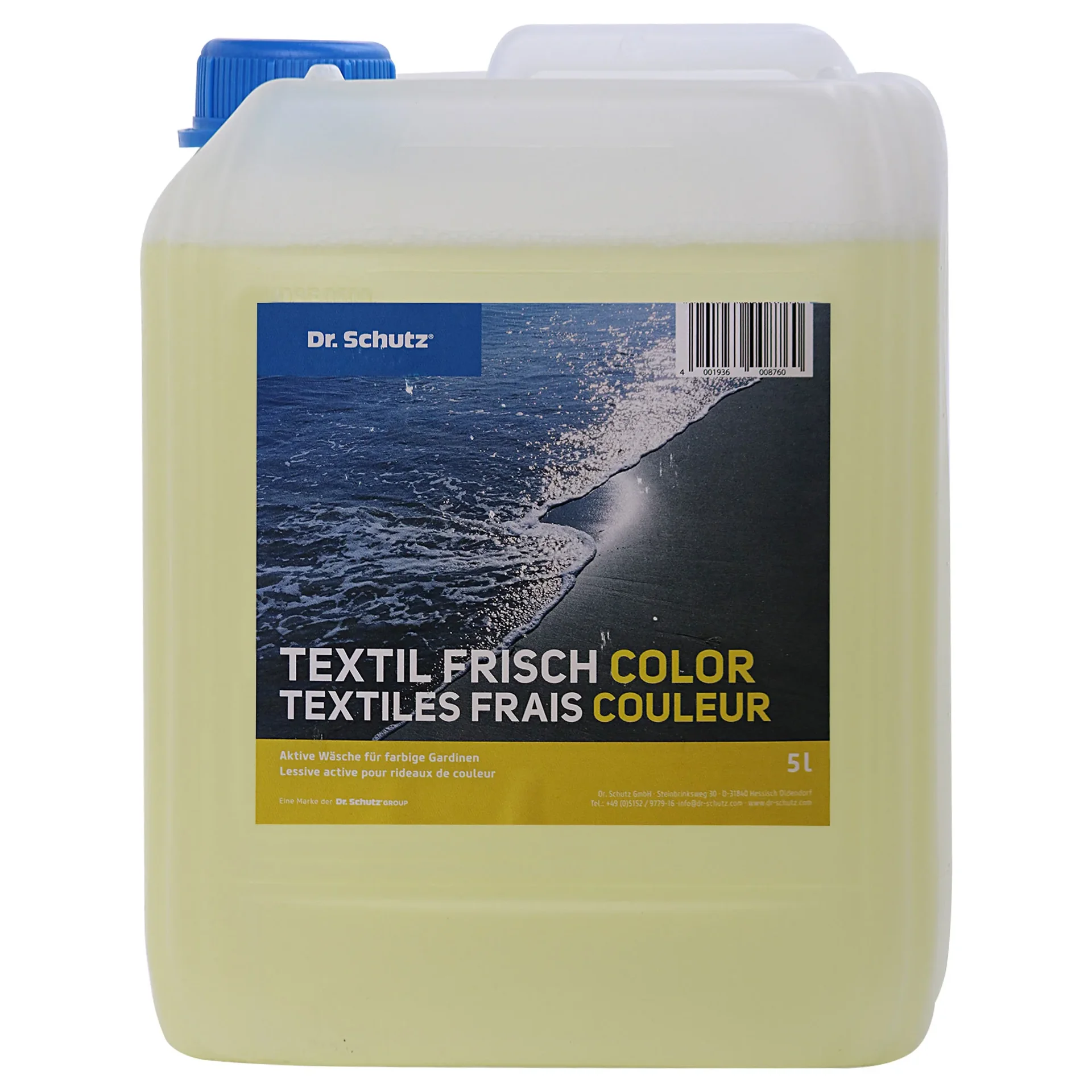 "Lessive textile couleurs 5 litres, DR. SCHUTZ Textil Frisch pour textiles colorés image"