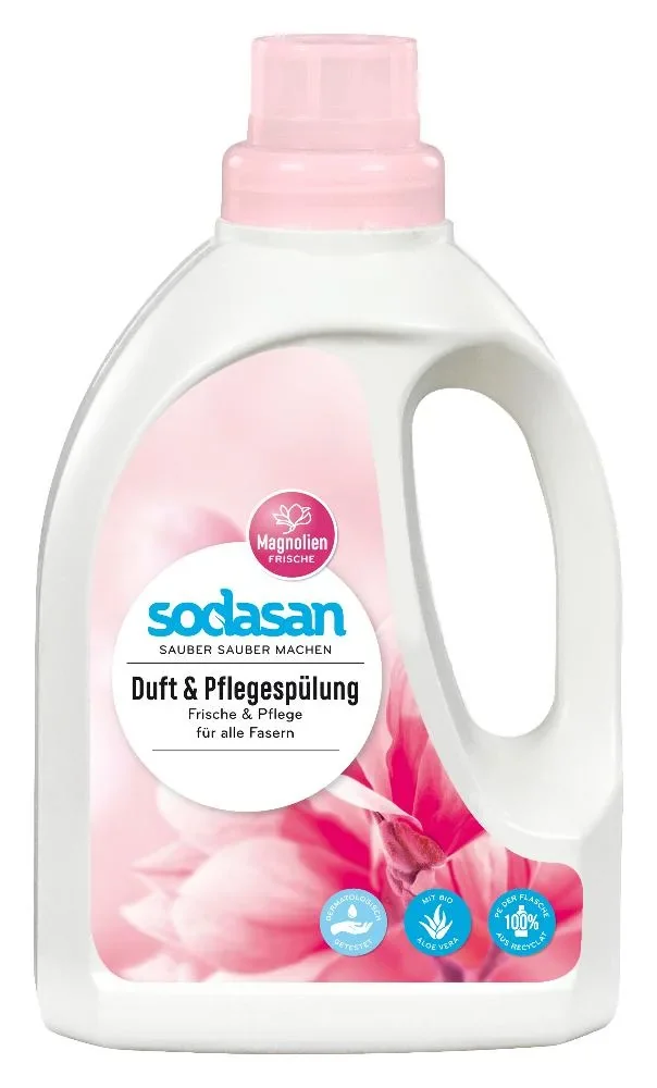 "Adoucissant écologique, 6 x 750ml, soin du linge, fleur de magnolia image"