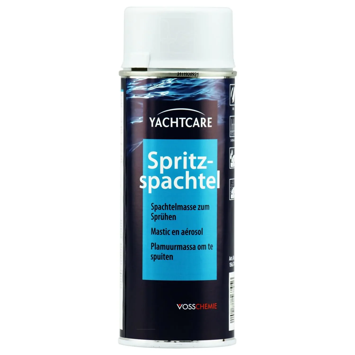 "Mastic de réparation bateau, Mastic bateau, Mastic de pulvérisation, 400 ml image"