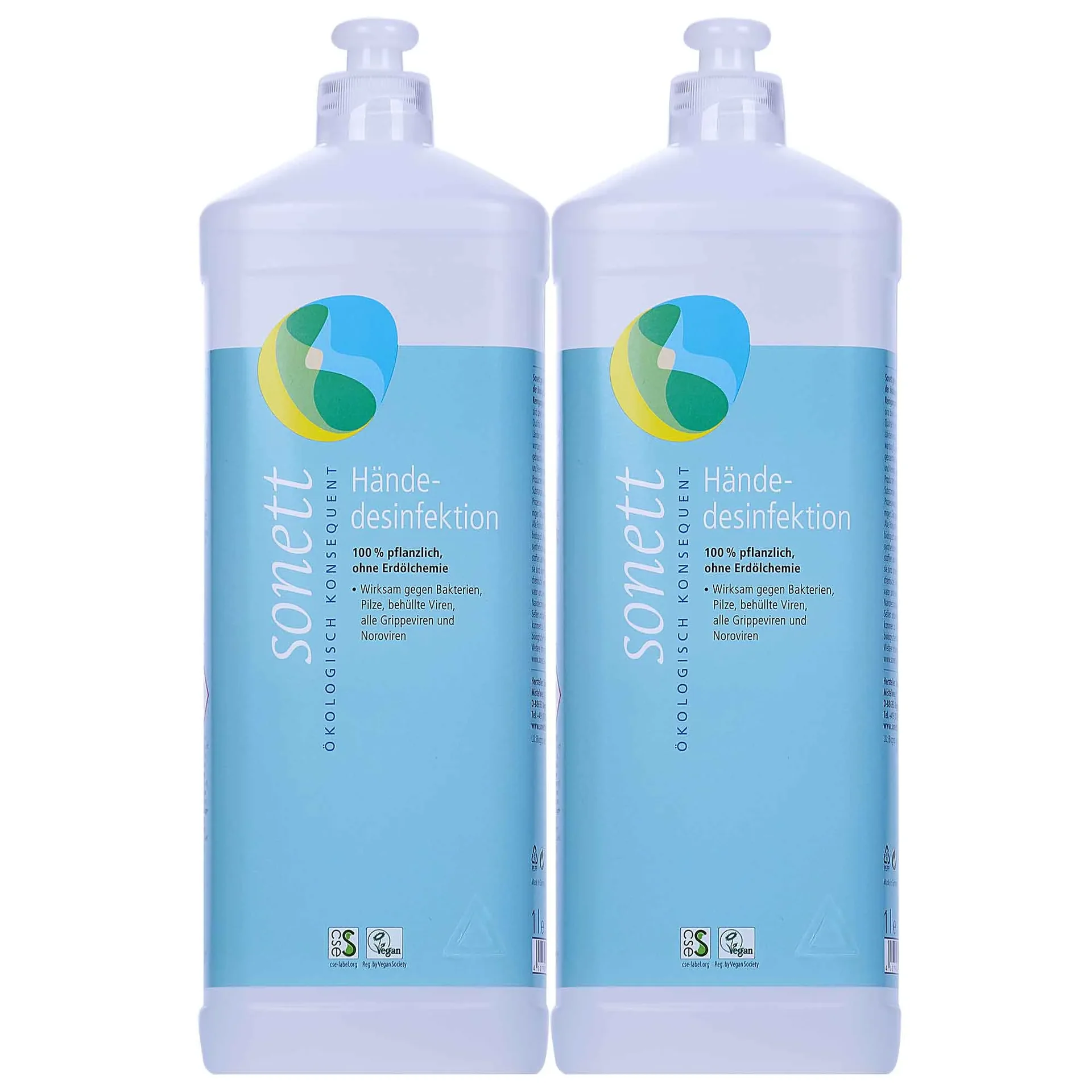 "Désinfection des mains 2 x 1 Liter, désinfectant mains, solution hydroalcoolique image"
