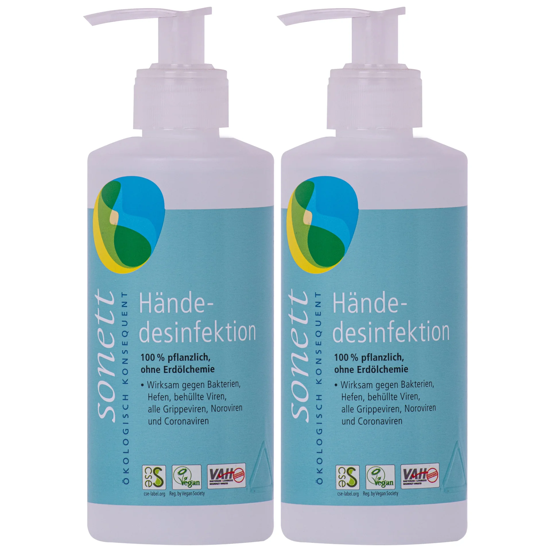 "Désinfection des mains, Gel hydroalcoolique, 2 x 300 ml, Hygiène des mains image"